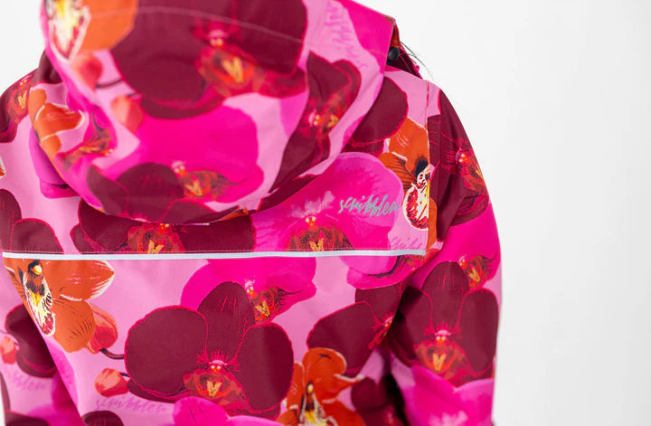 Orquidea Mesh-Lined Raincoat