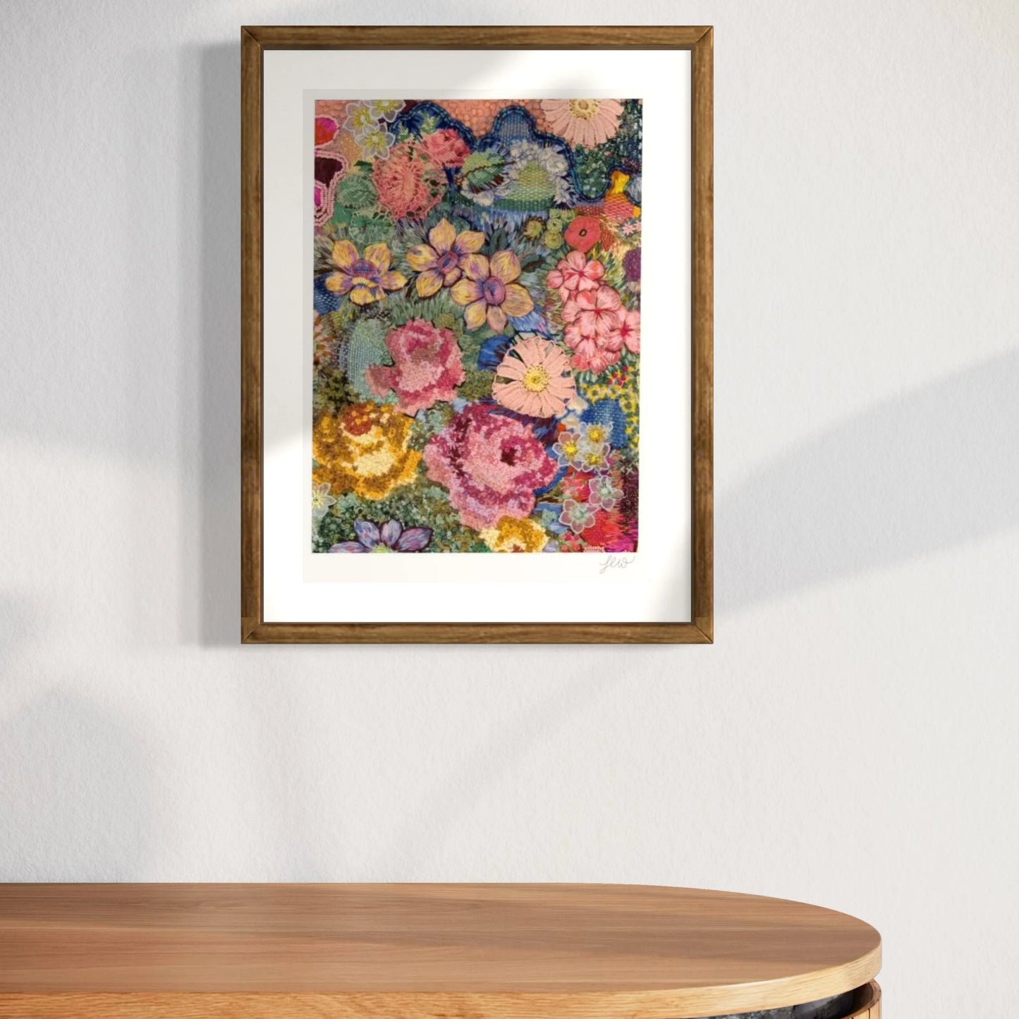 "Rivers and Roads" Print by Fleur Woods