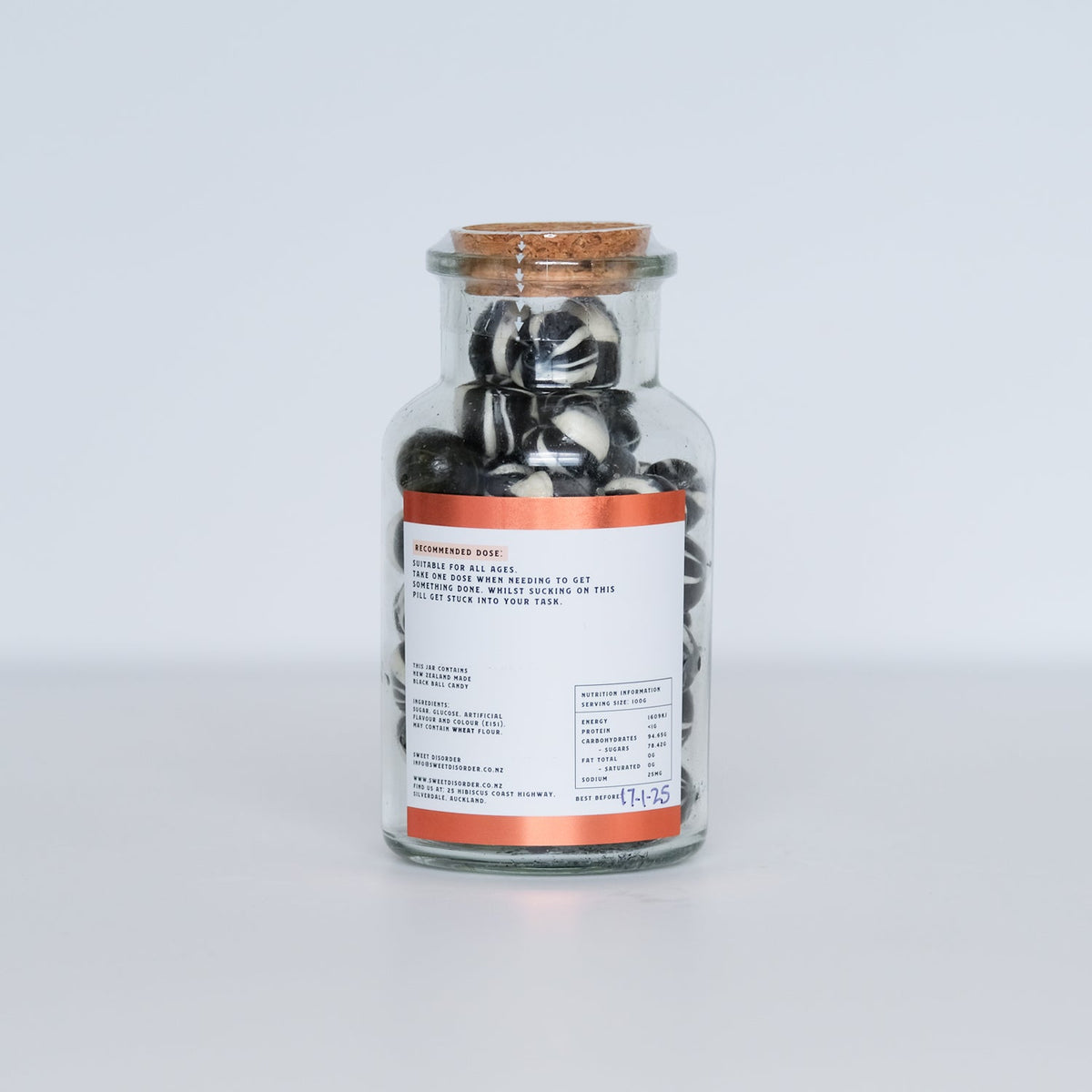 Procrastination Pills - Bottle of fun lollies