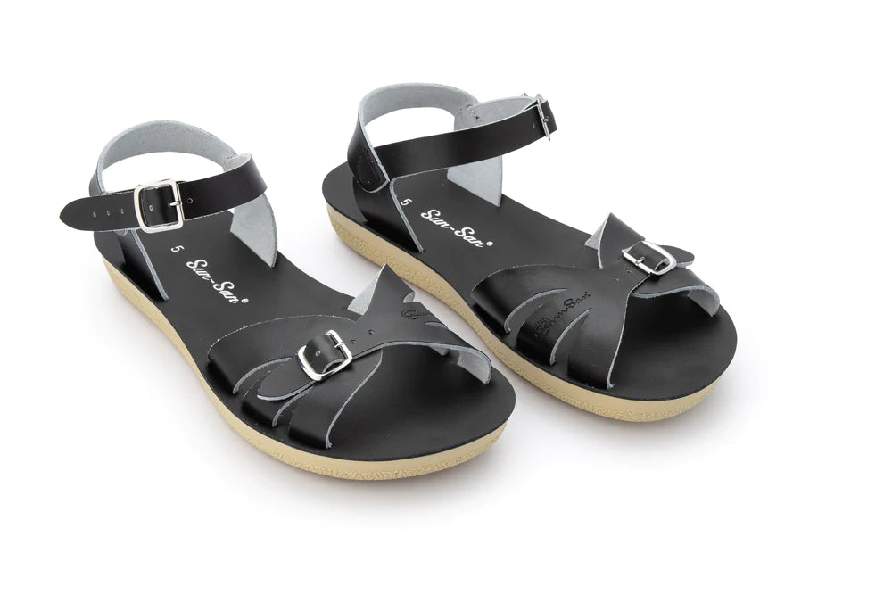 SunSan "Boardwalk" Sandals Black Inc Design Store