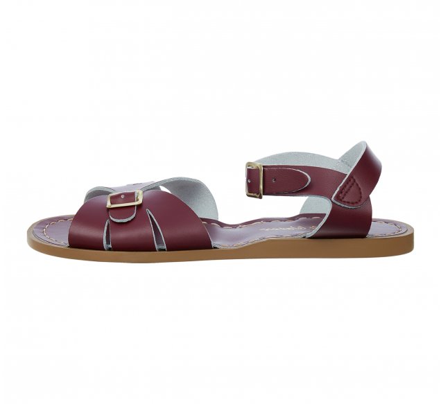 Saltwater "Classic" Sandals - Claret