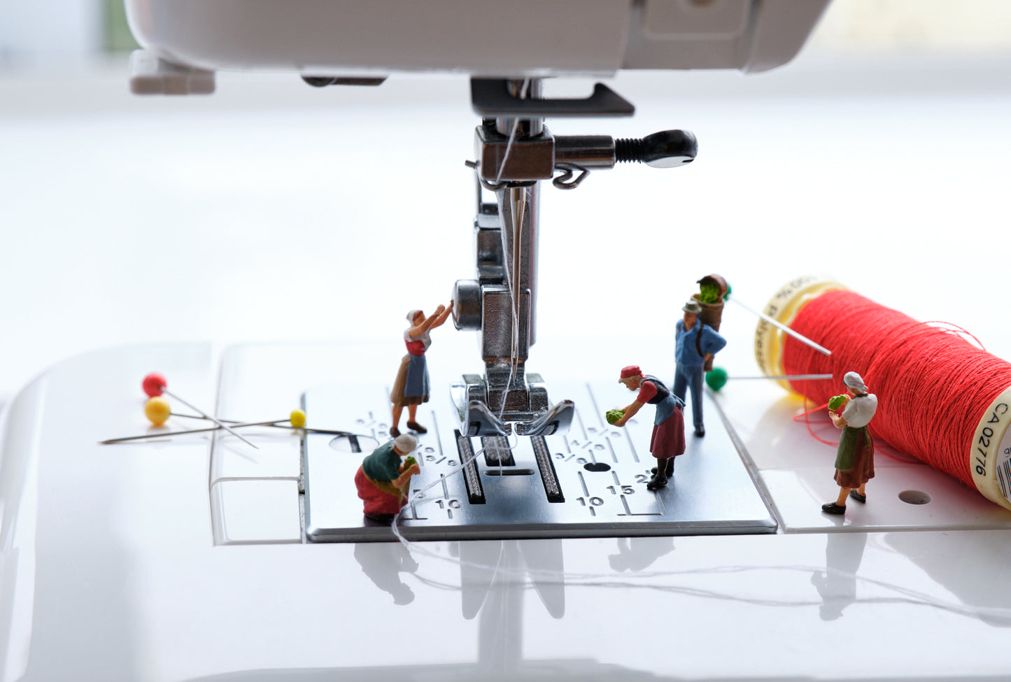 "Sew Clever" Print by Adam Popovic