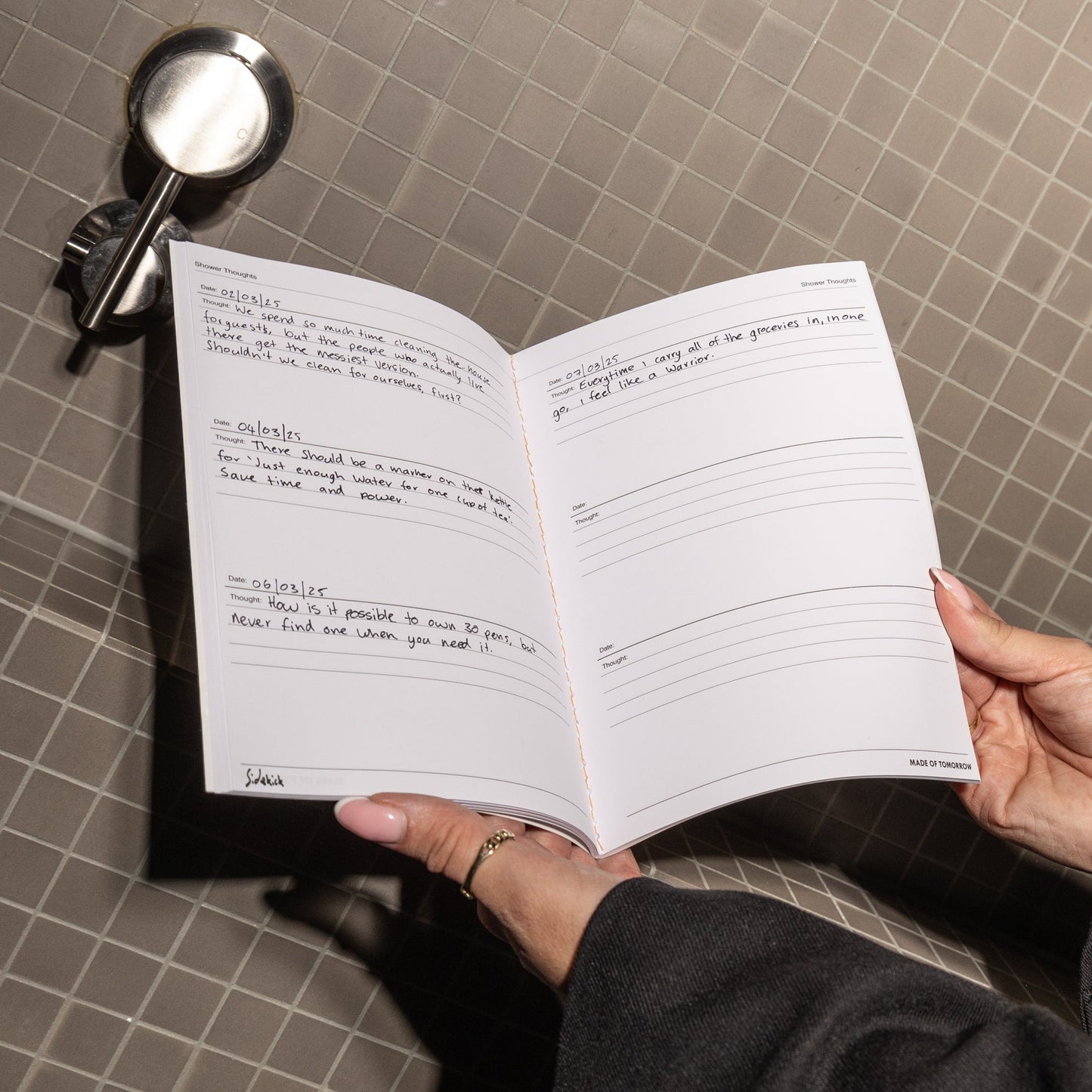 Shower Thoughts - Journal by Made of Tomorrow