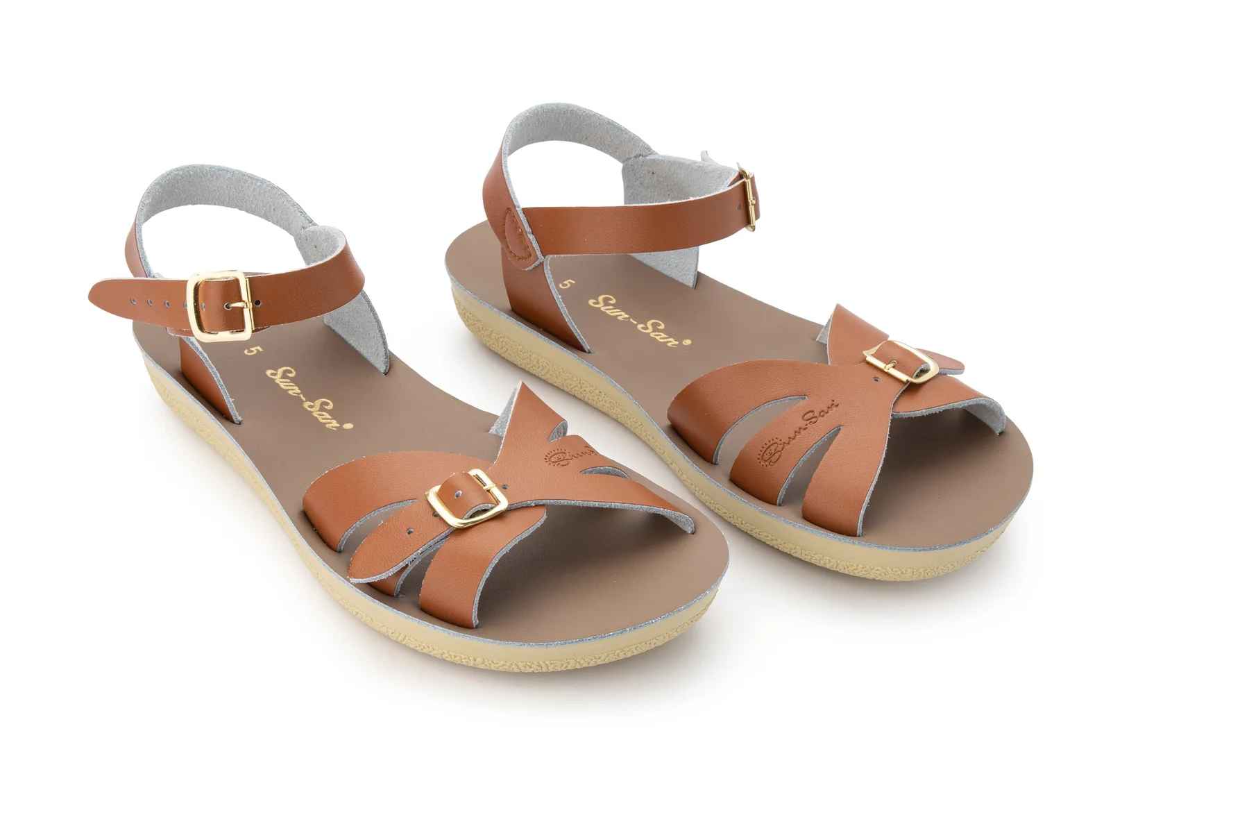 SunSan "Boardwalk" Sandals Tan Inc Design Store