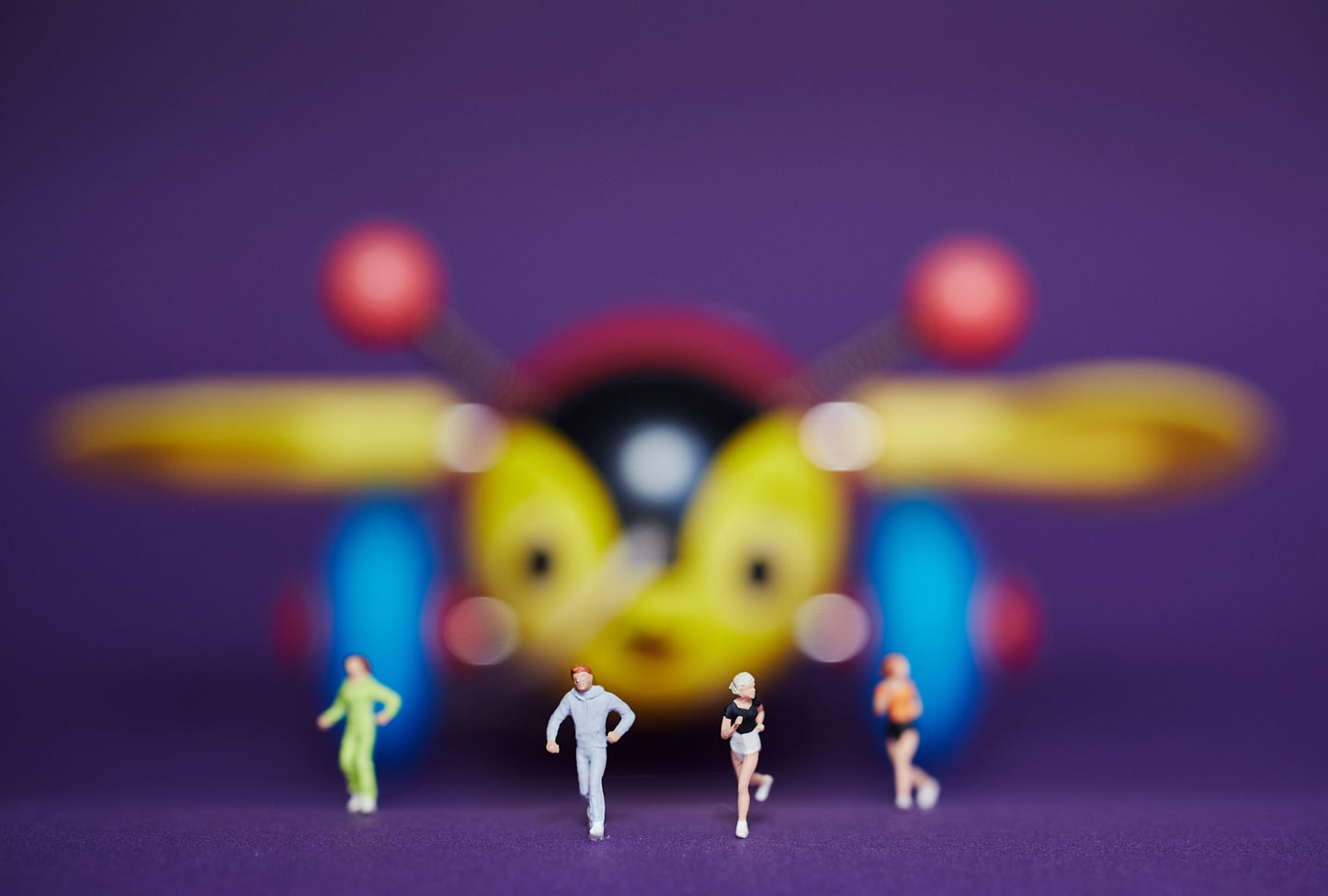 "Yep, I Would Run Too" Print by Adam Popovic