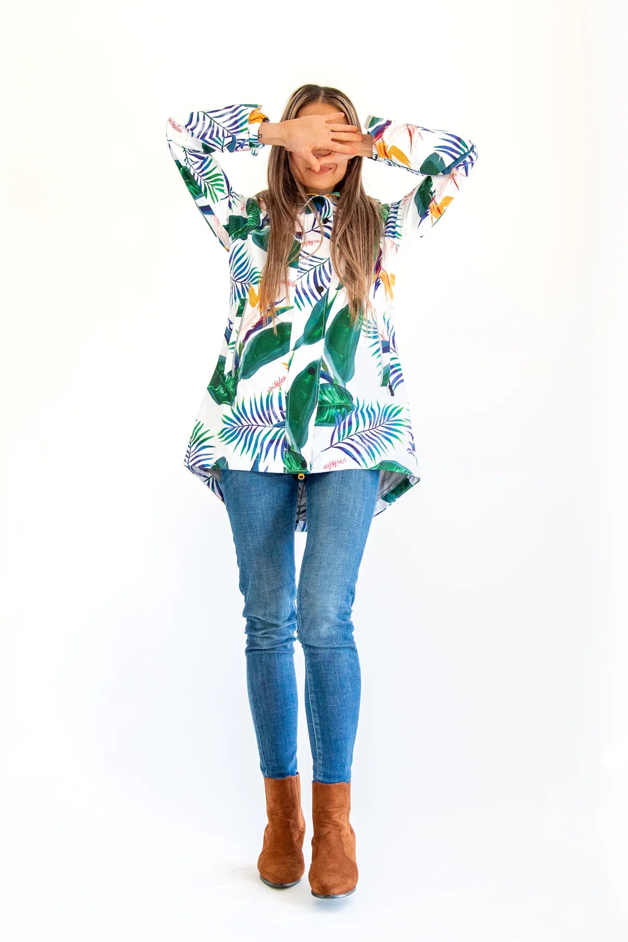 Tropic Waterproof Mesh-Lined Raincoat
