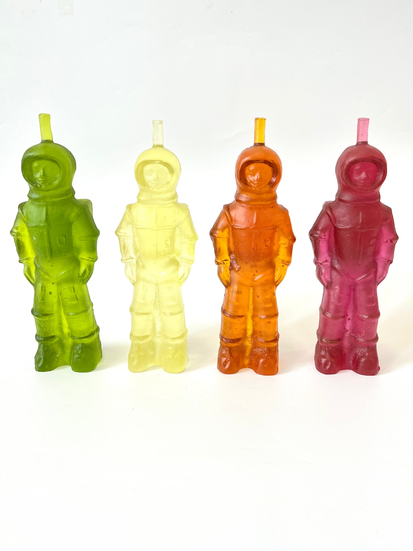 Cast Glass Spaceman - Pineapple