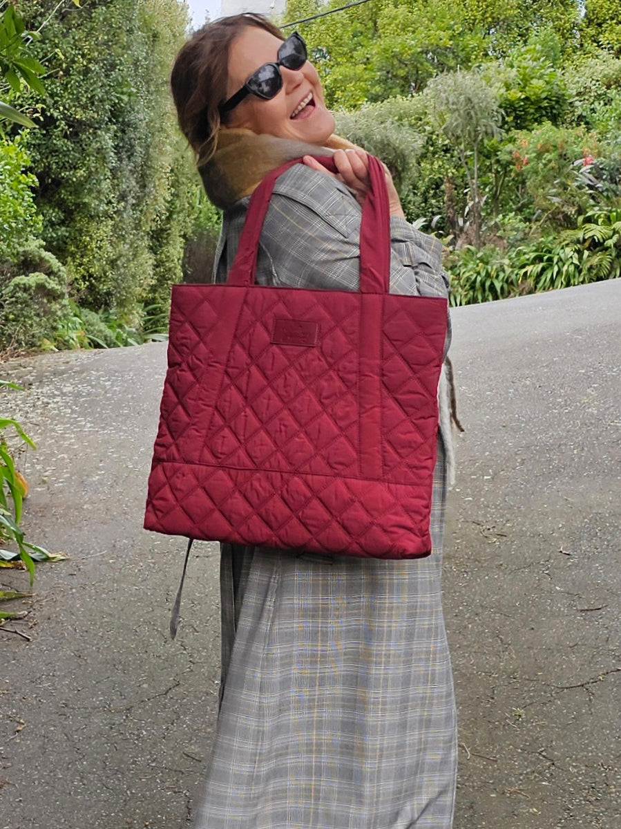 Taylor Tote Bag - Plum