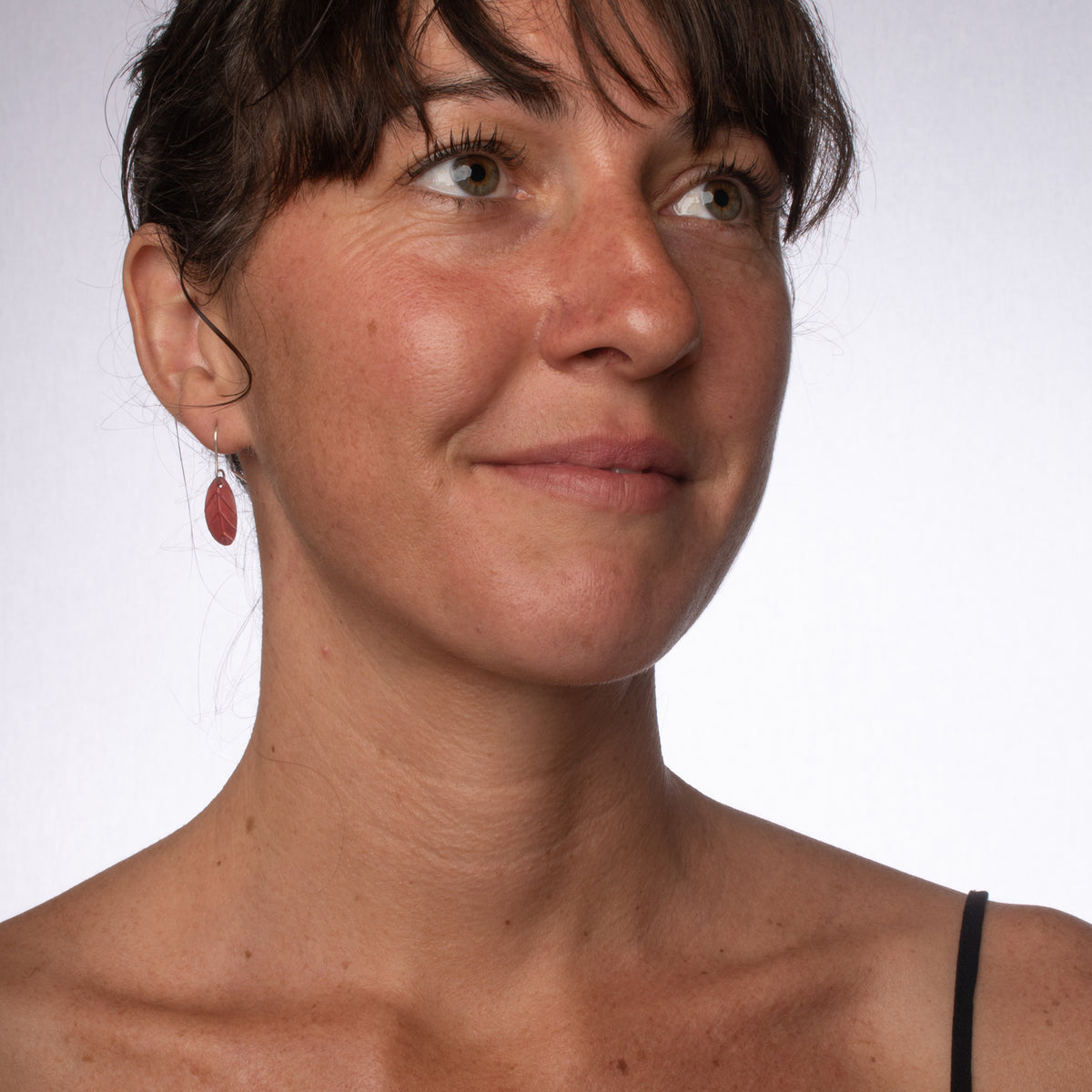 Garland Earrings in Copper