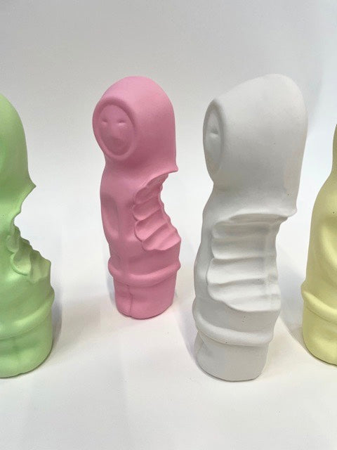 Bite-Out Candyman in Porcelain - Yellow