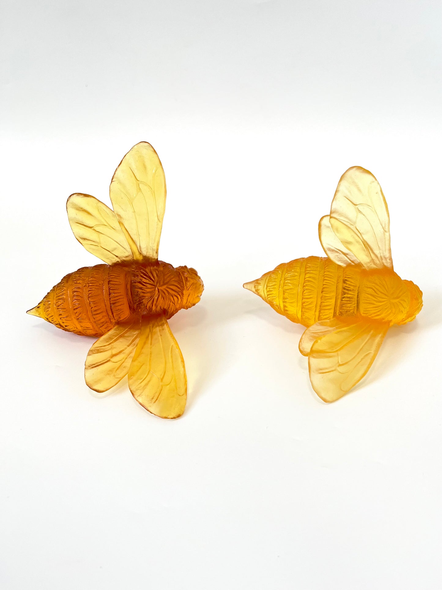 Bee - Yellow - Glass artwork by Luke Jacomb