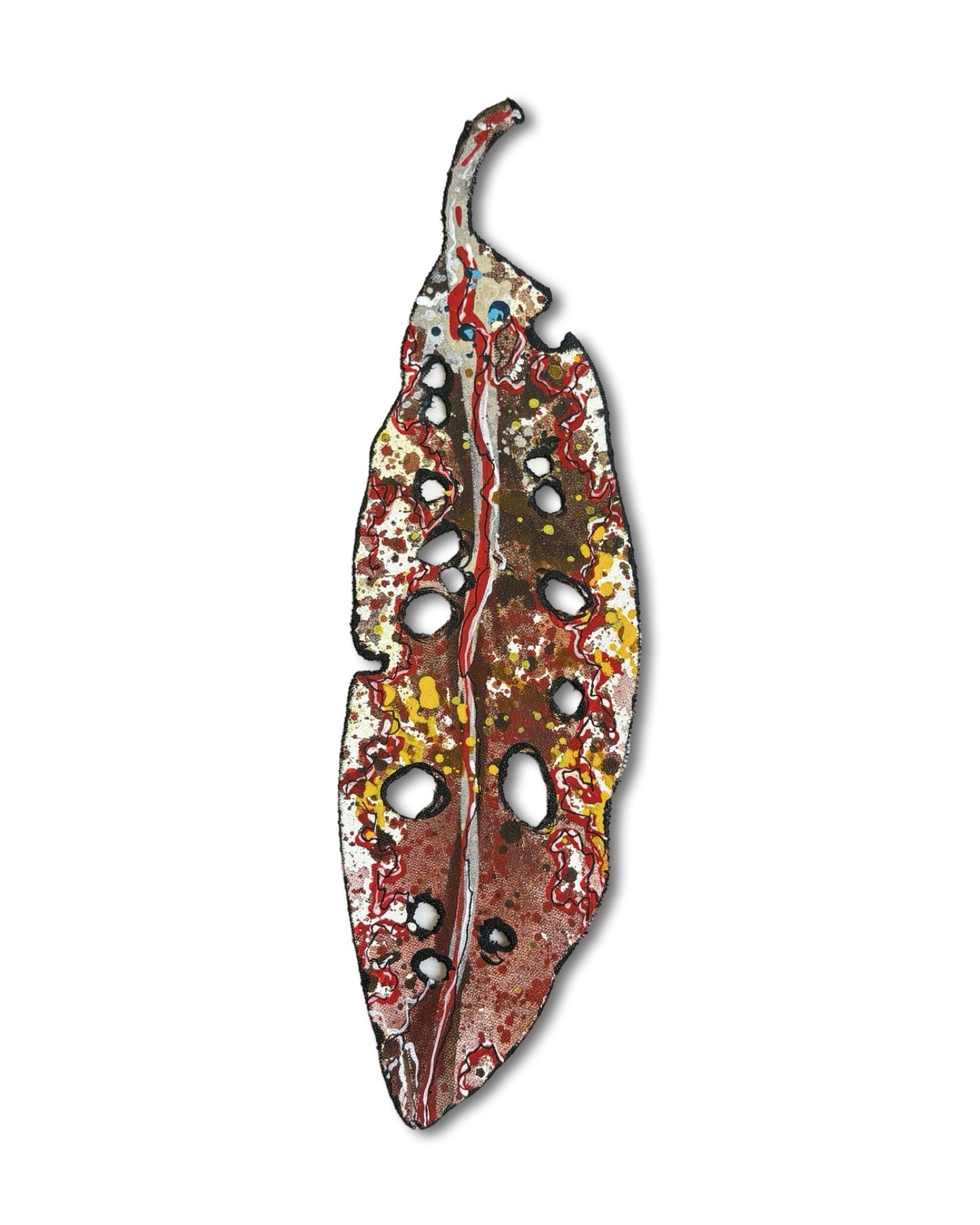 Small Pohutukawa Leaf (21640)
