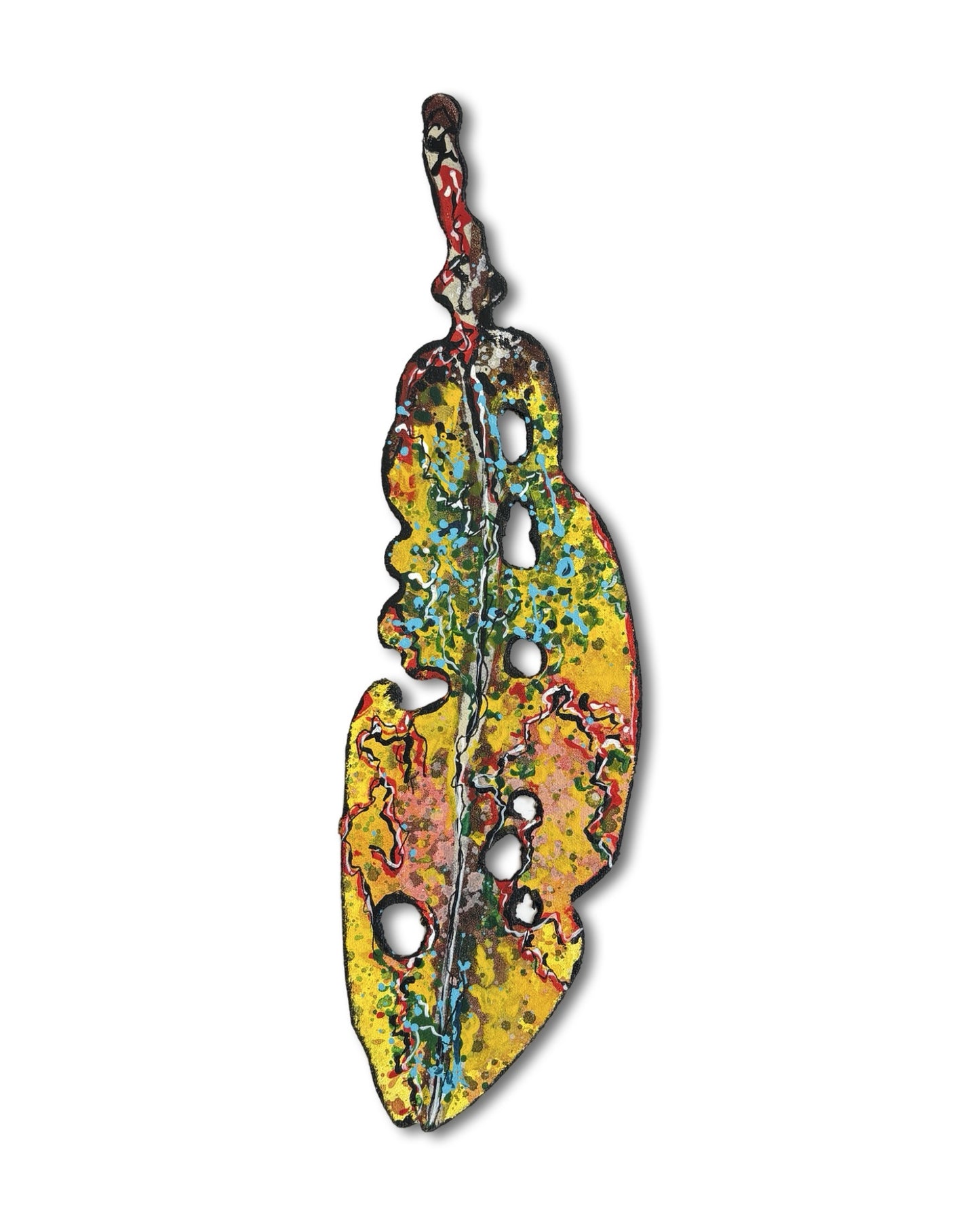 Small Pohutukawa Leaf (21642)