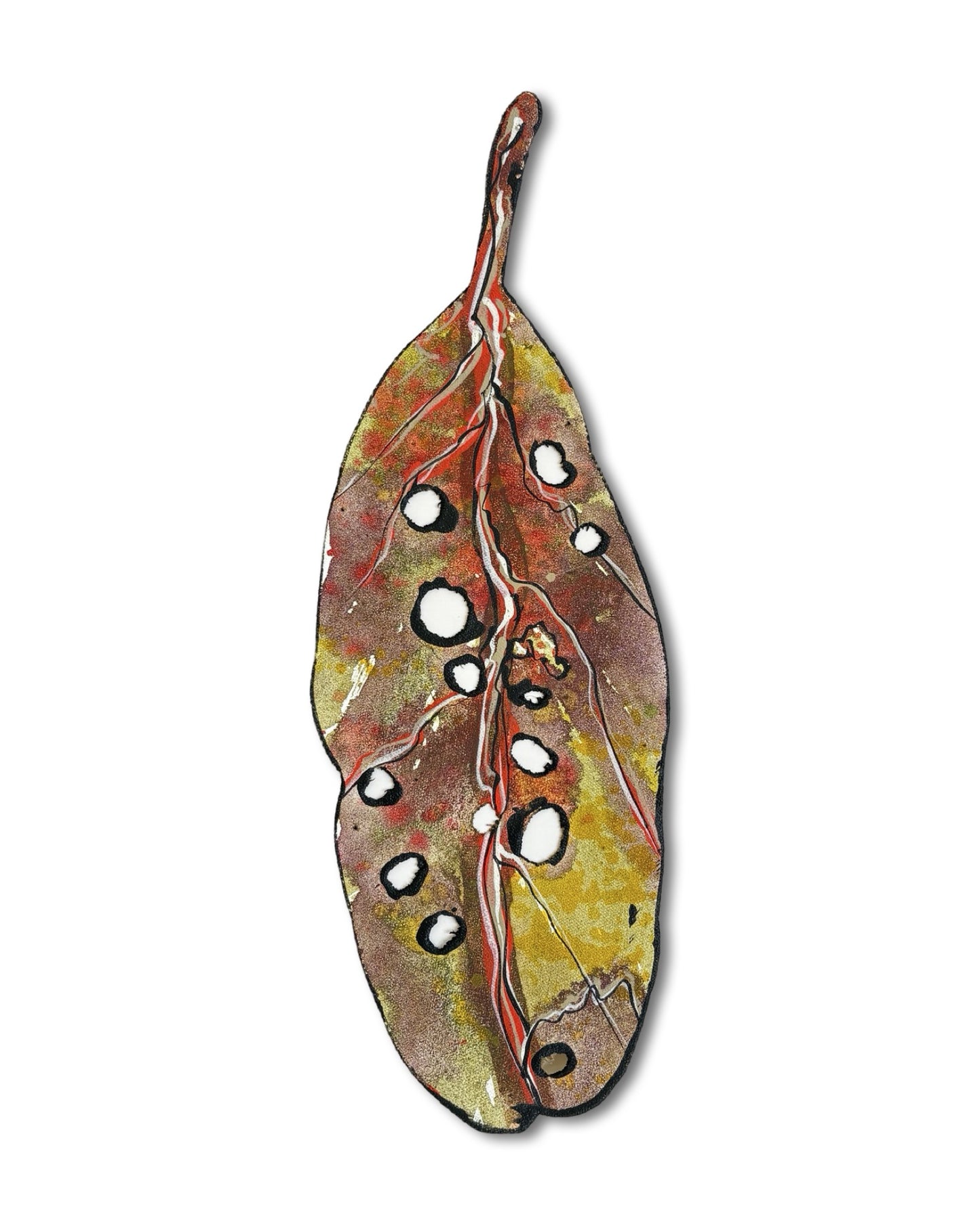 Small Pohutukawa Leaf (21721)