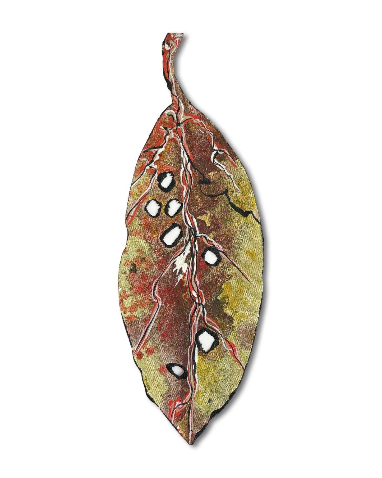 Small Pohutukawa Leaf (21722)