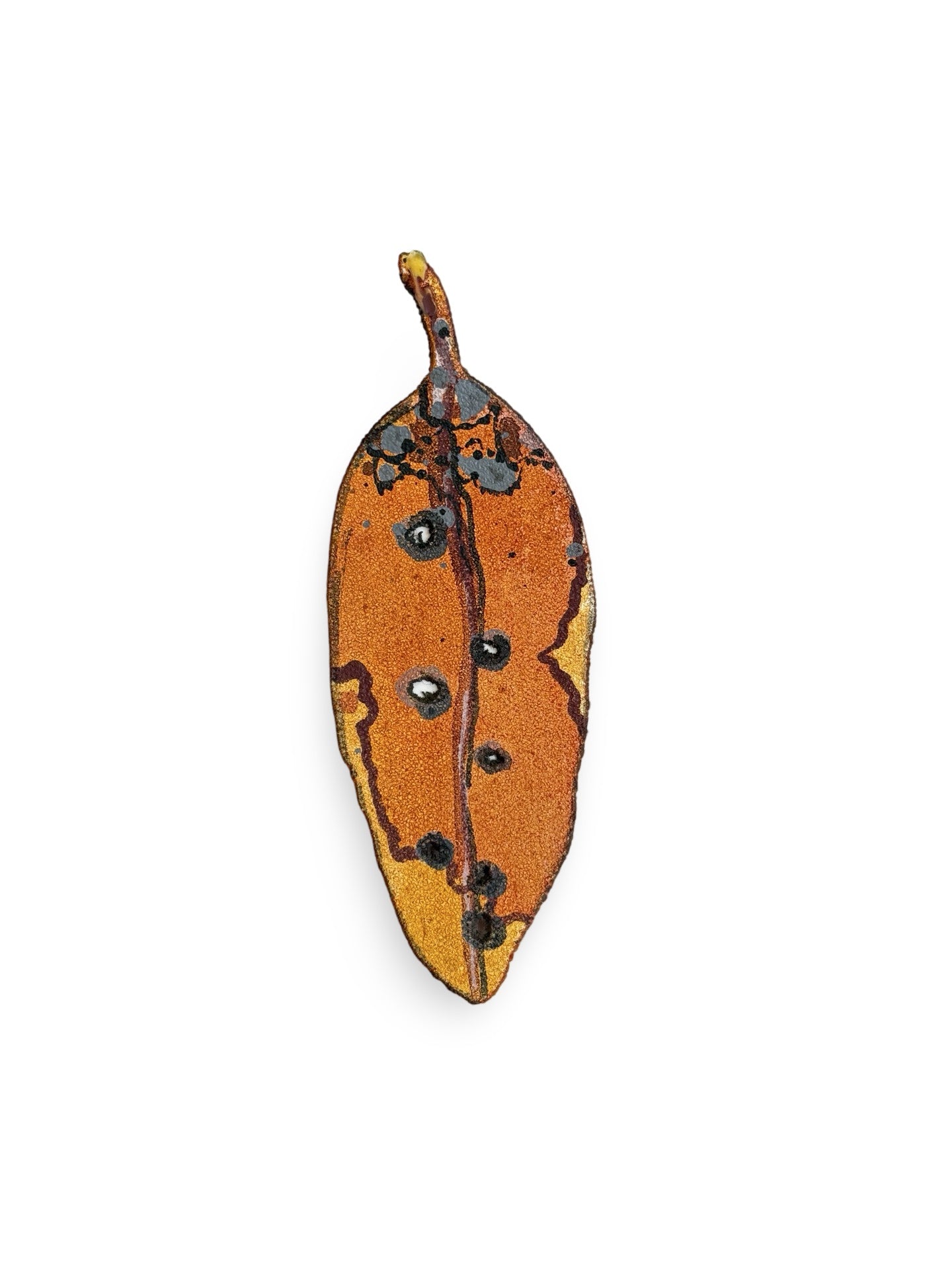 Tiny Pohutukawa Leaf (24027)