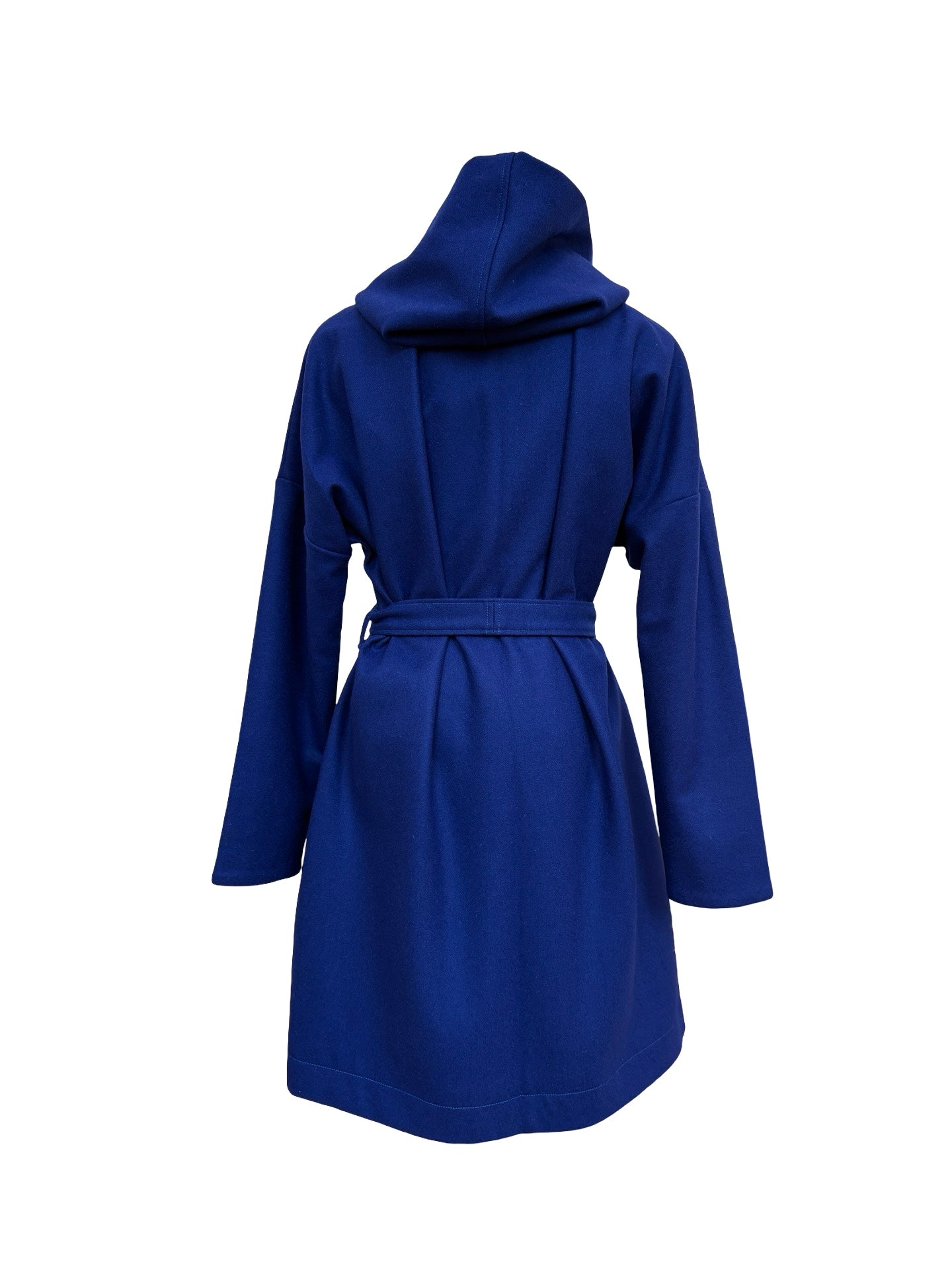 "Tiggy" Wool Blend Coat - Royal Blue