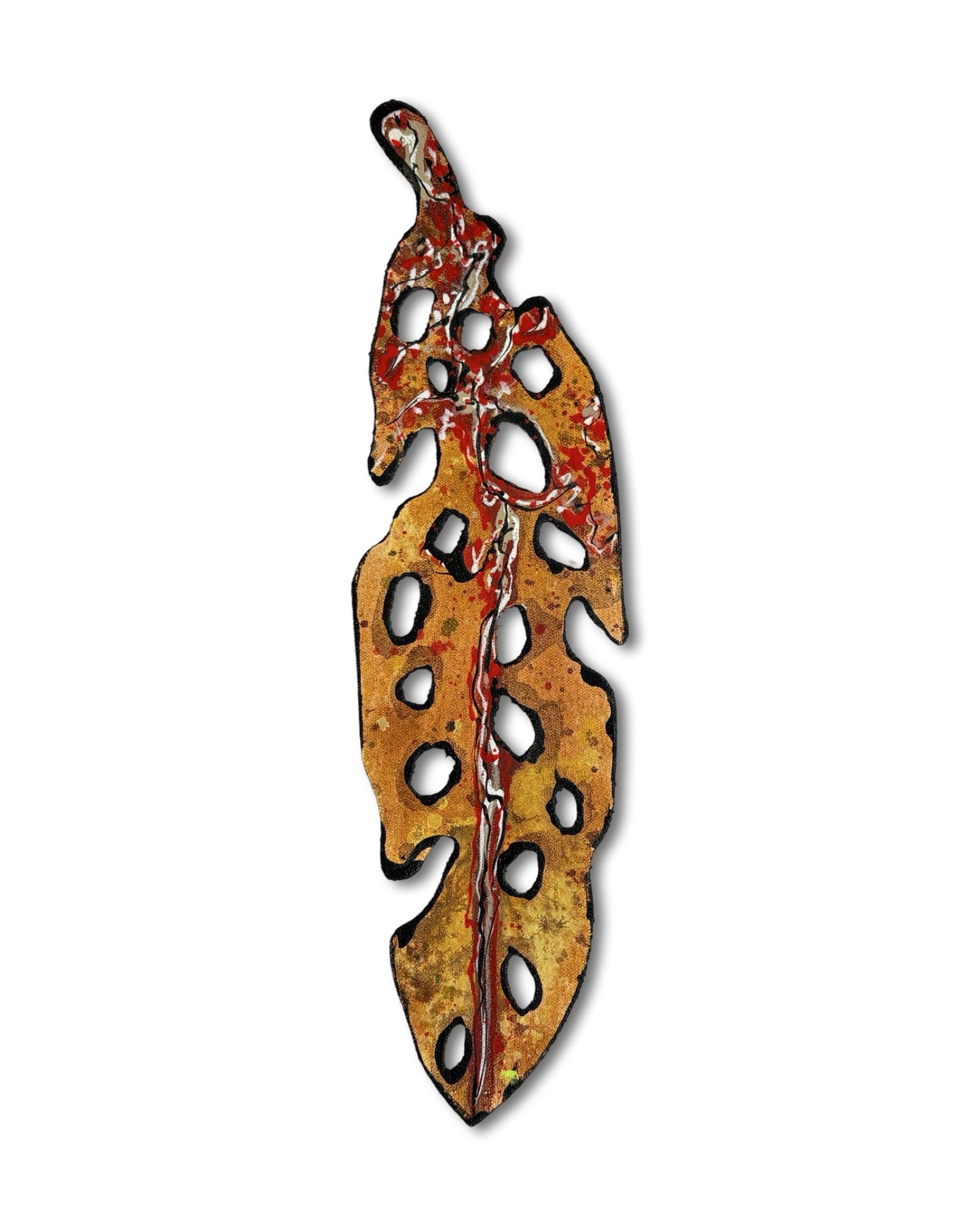 Small Pohutukawa Leaf (21724)