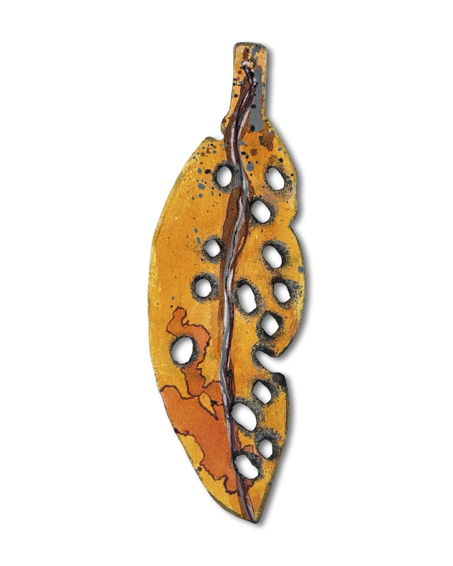 Small Pohutukawa Leaf (24033)