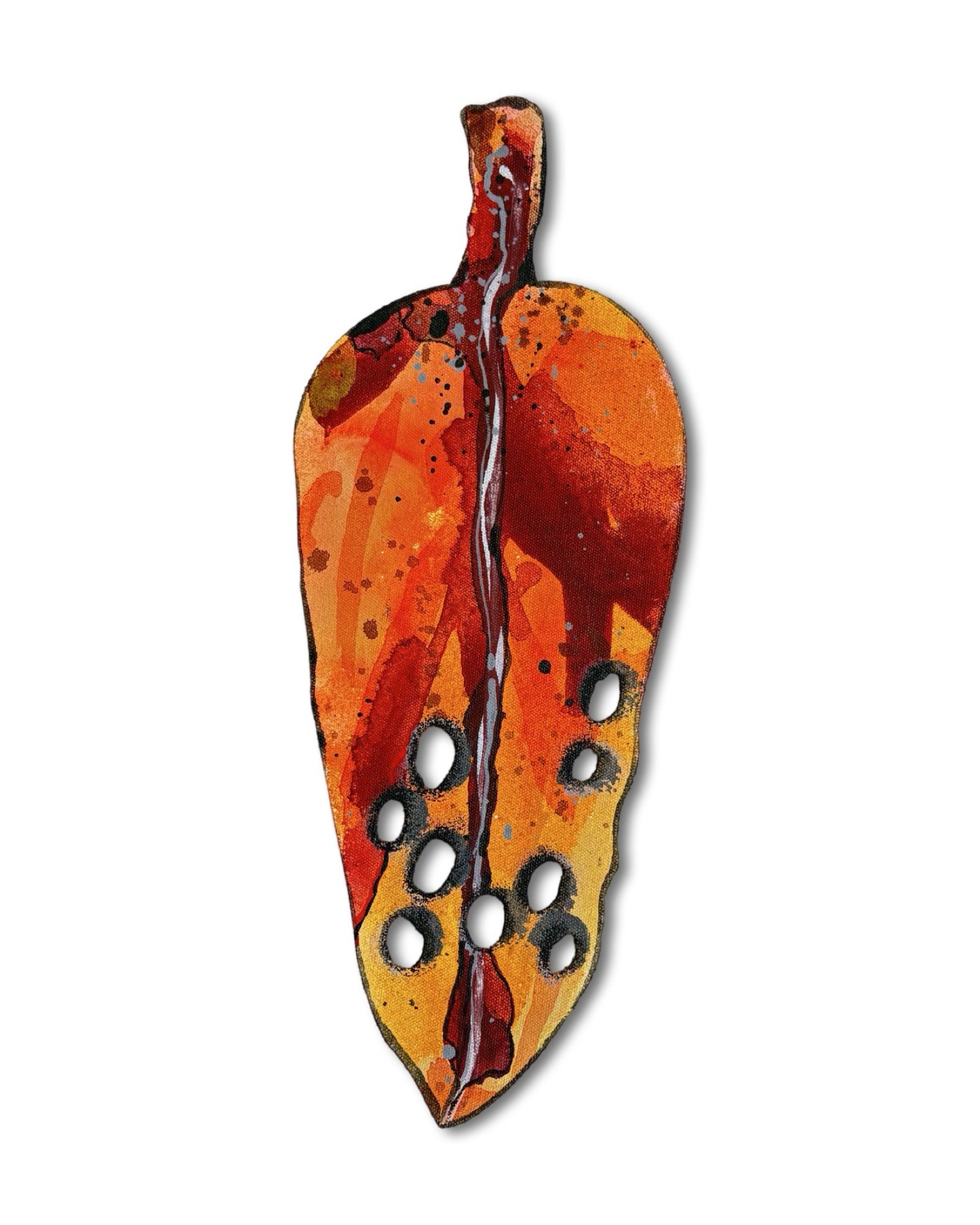 Small Pohutukawa Leaf (24034)