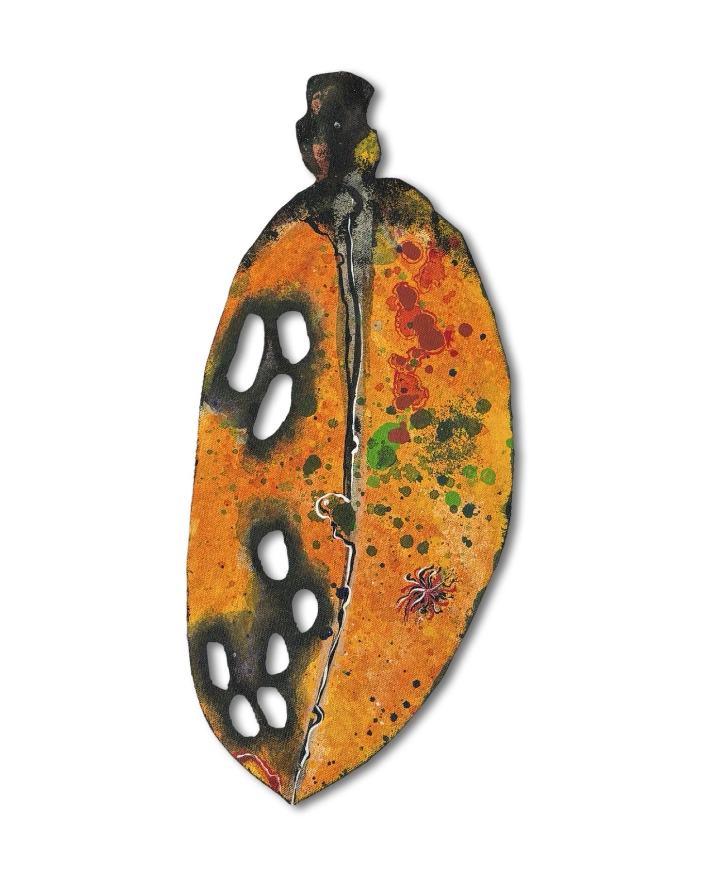 Small Pohutukawa Leaf (17357)