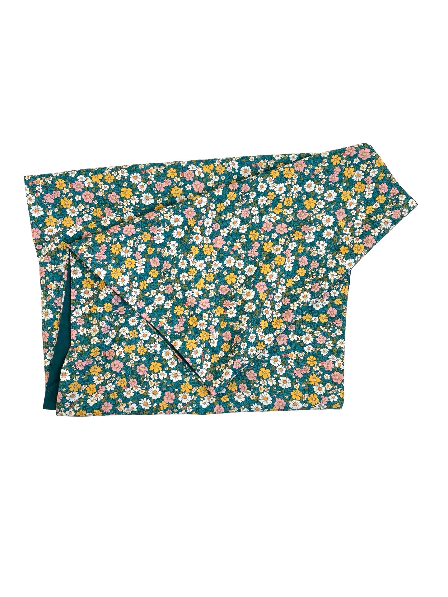 Infinity Scarf - Pastel Florals / Teal