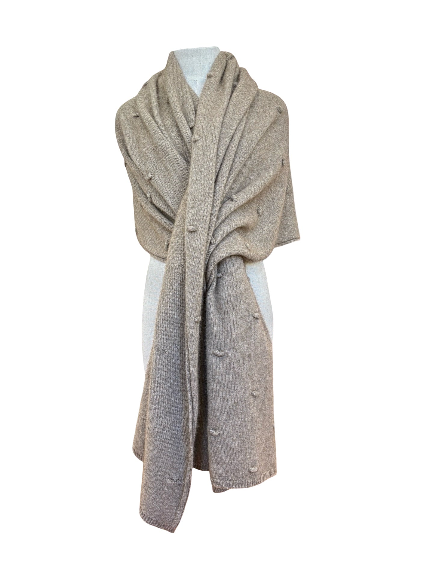 Possum Merino Bobble Wrap - Natural