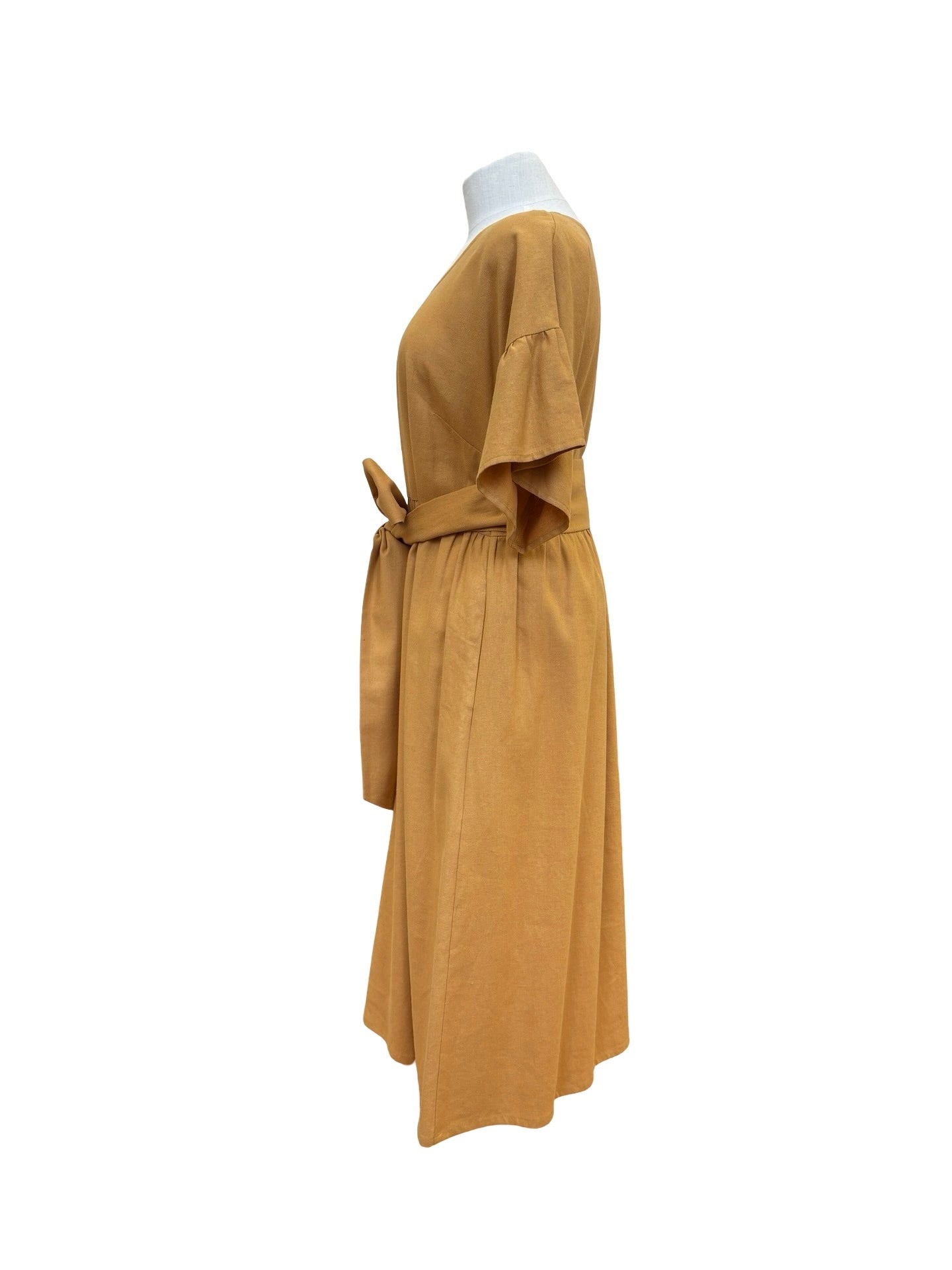 "Amelia" Dress - Mustard