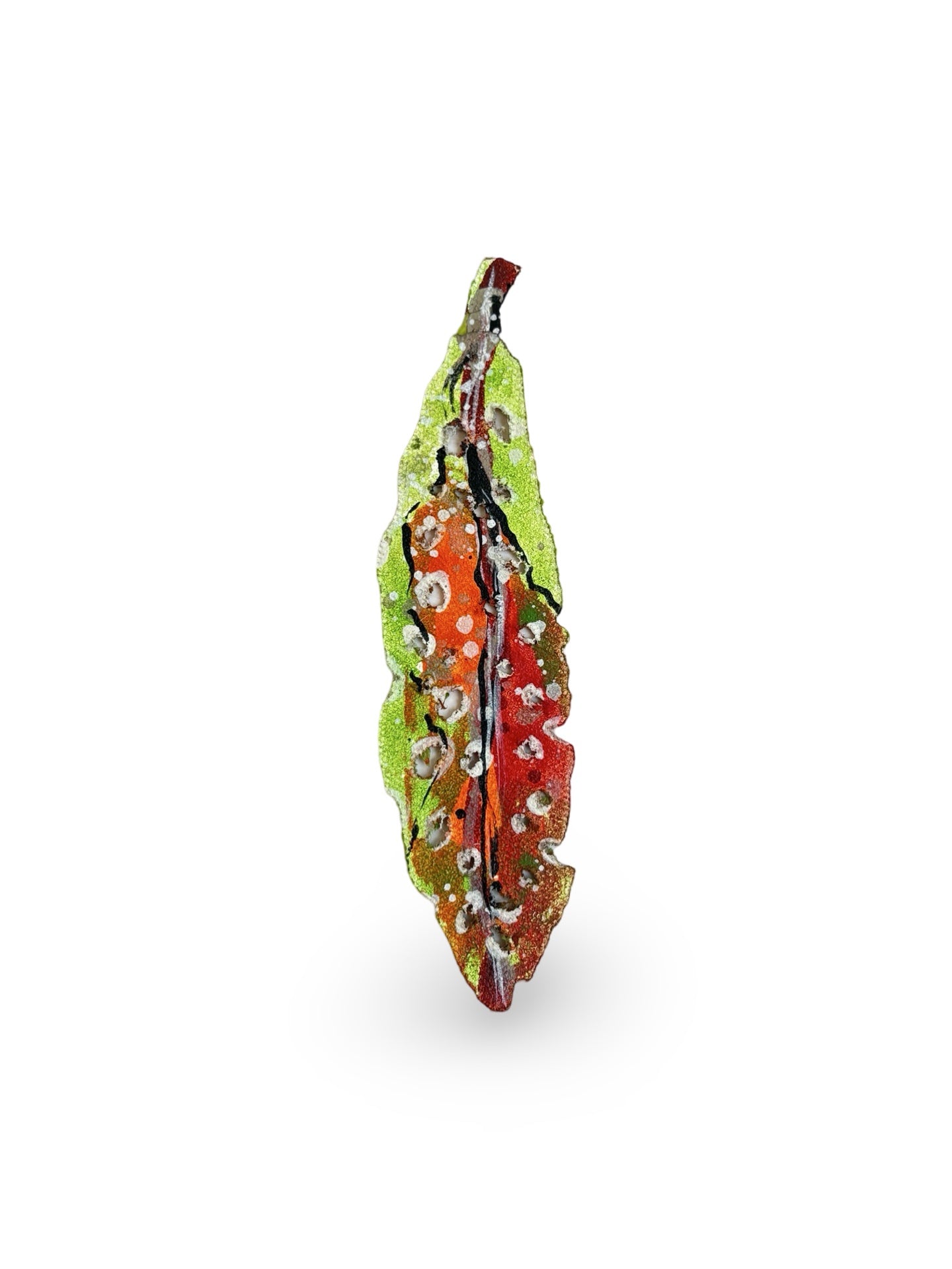 Tiny Pohutukawa Leaf (22054)