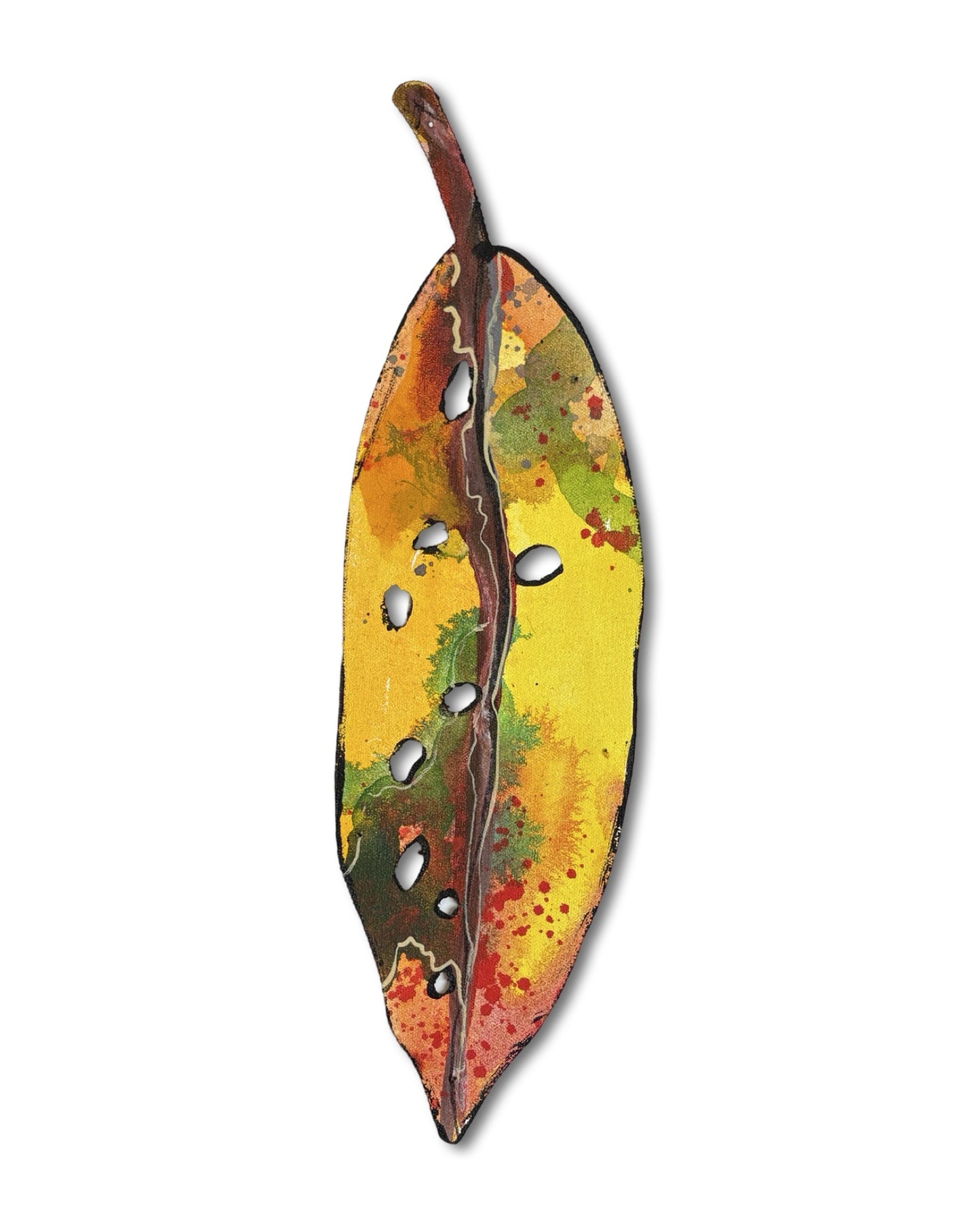 Small Pohutukawa Leaf (21307)