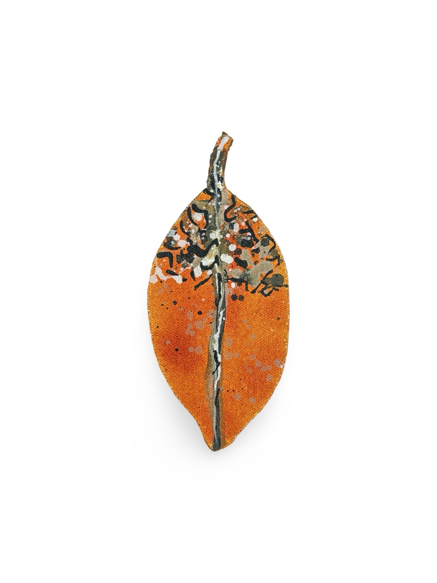 Tiny Pohutukawa Leaf (22077)