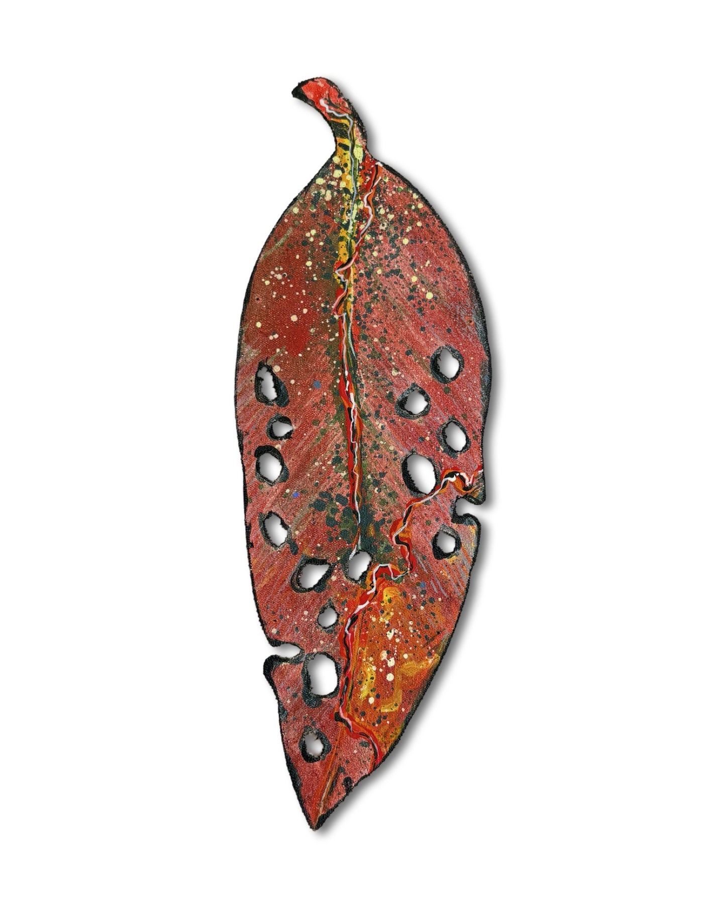 Small Pohutukawa Leaf (21447)