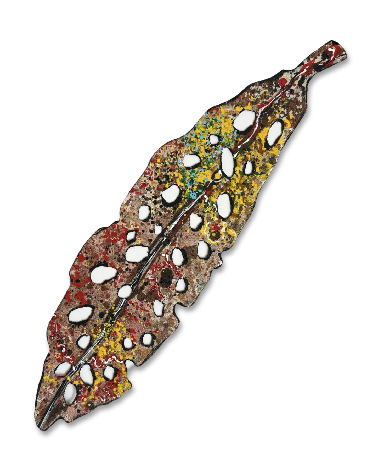 Medium Pohutukawa Leaf (21646)