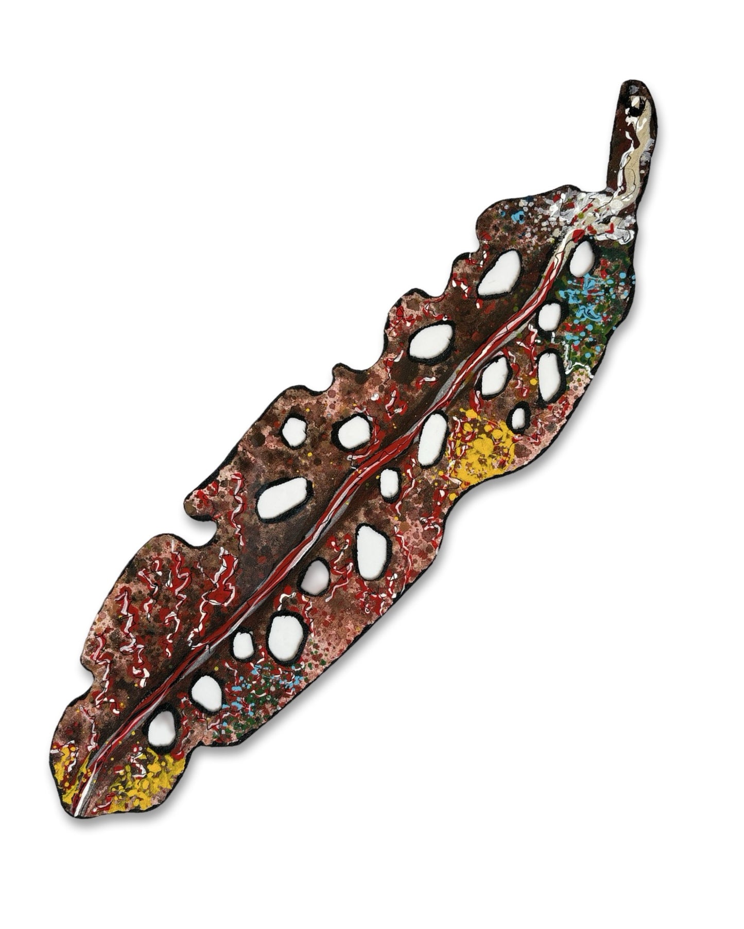 Medium Pohutukawa Leaf (21648)