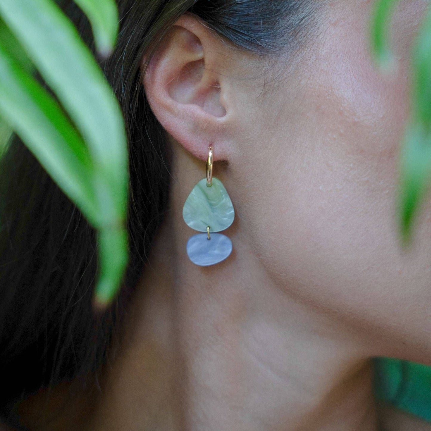 Dune Earrings - Ocean