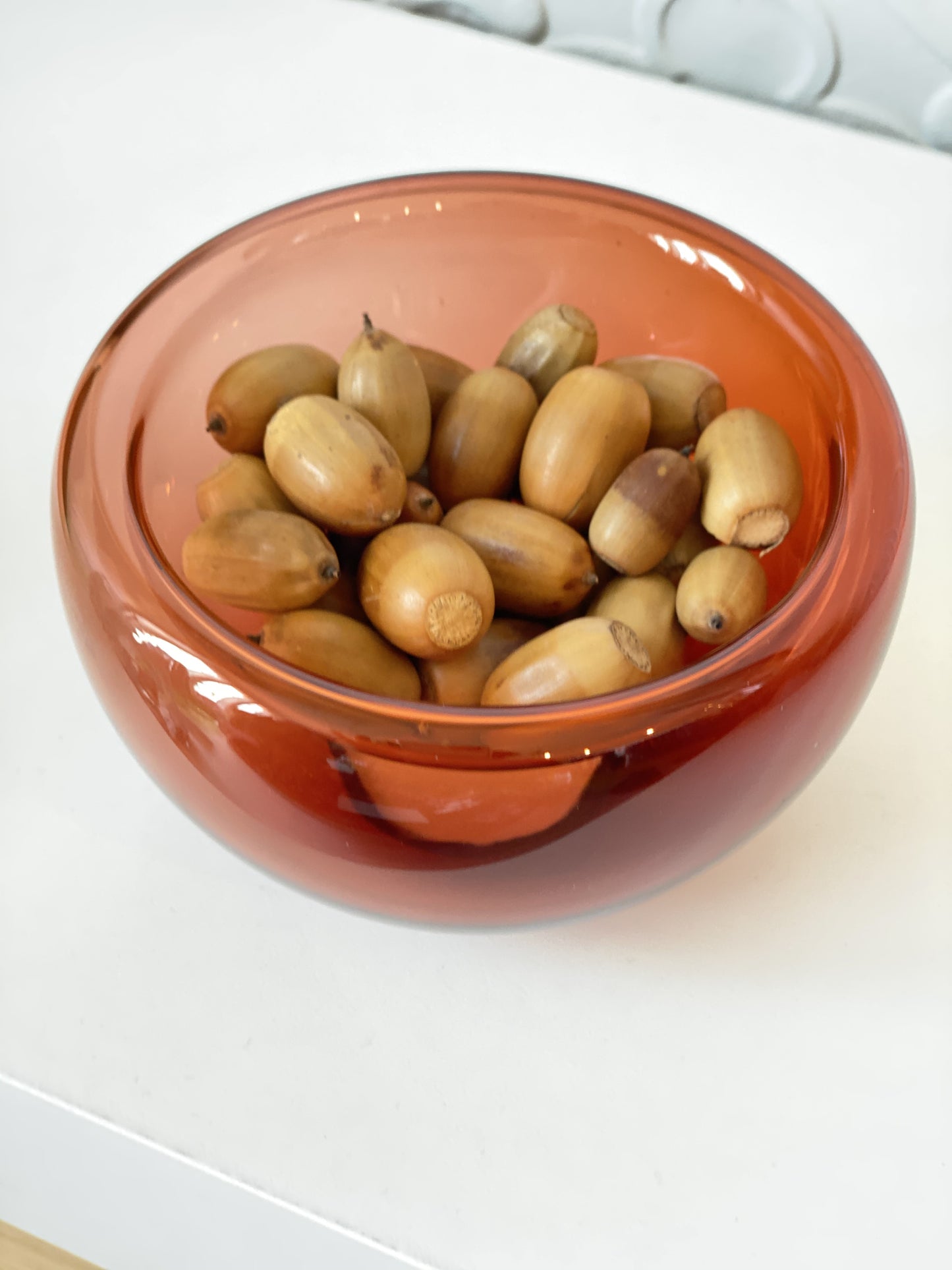 Handblown Glass Mini "Fulvio" Bowl - Tea
