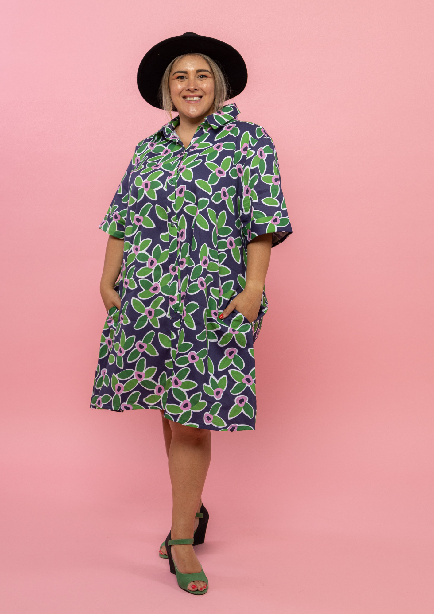 Jolie Shirt Dress - FloraNova