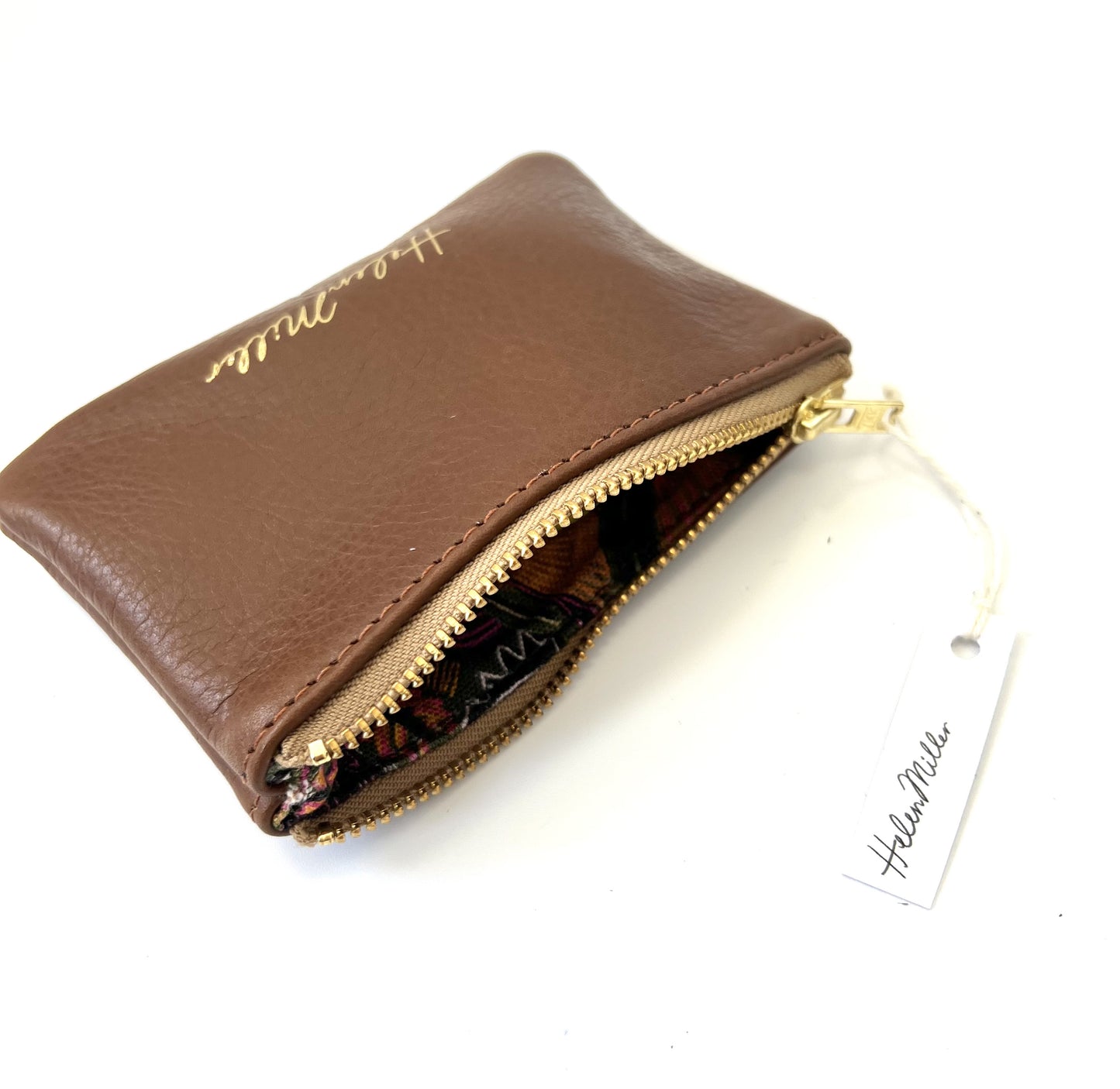 Coin Purse - 12cm - Chestnut