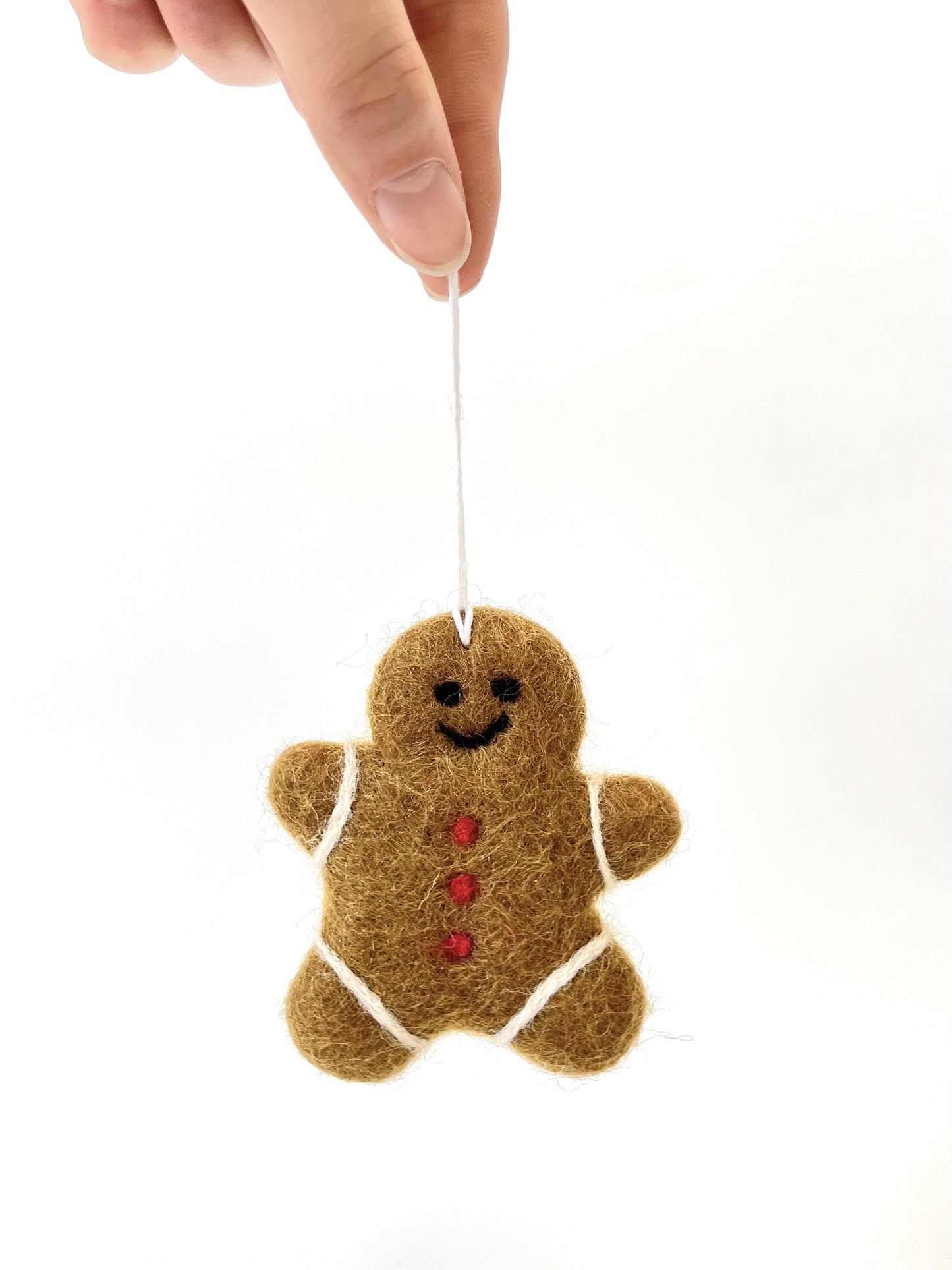 Felt Gingerbread Man Decoration