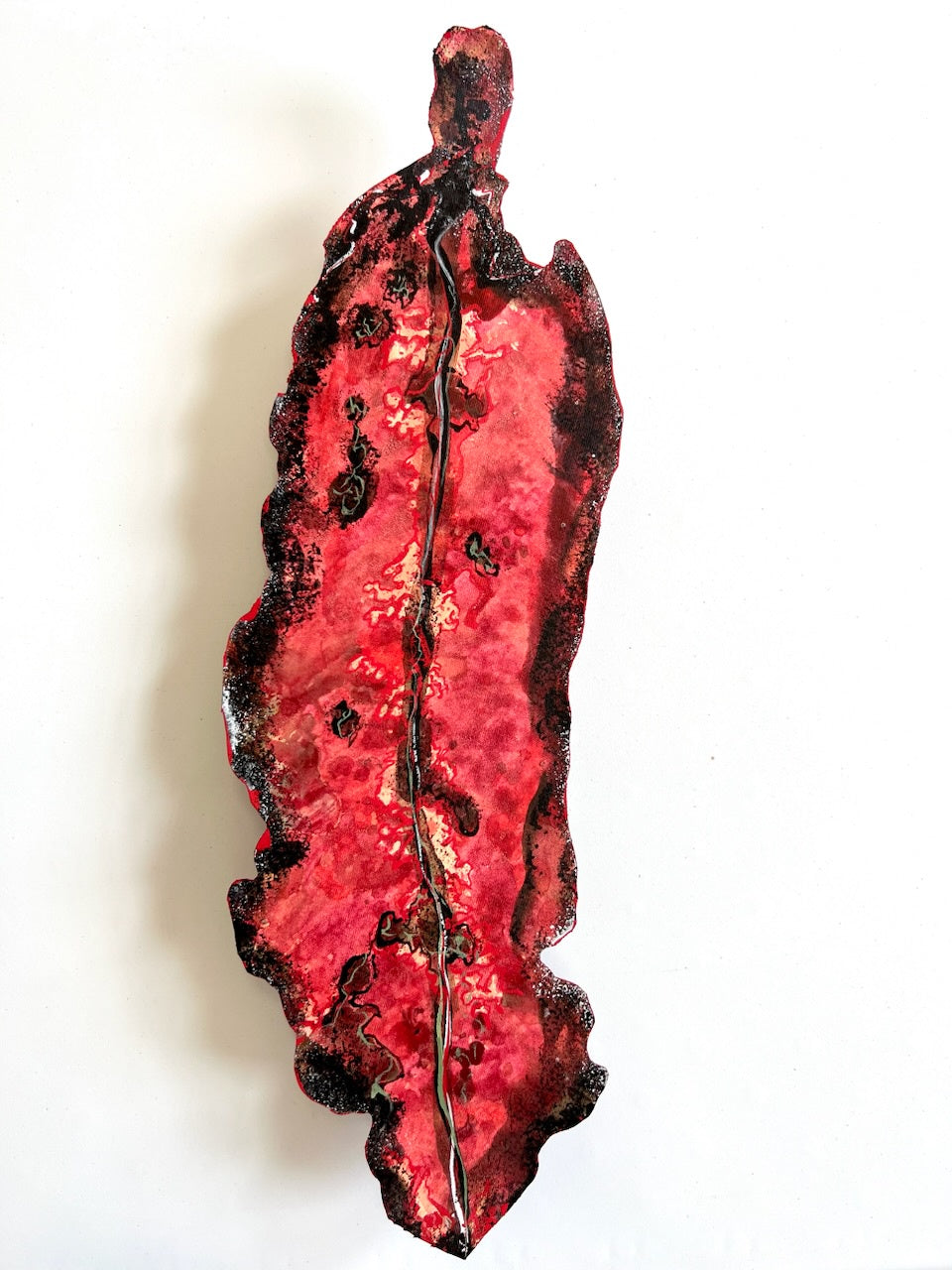 Medium Pohutukawa Leaf (19546)