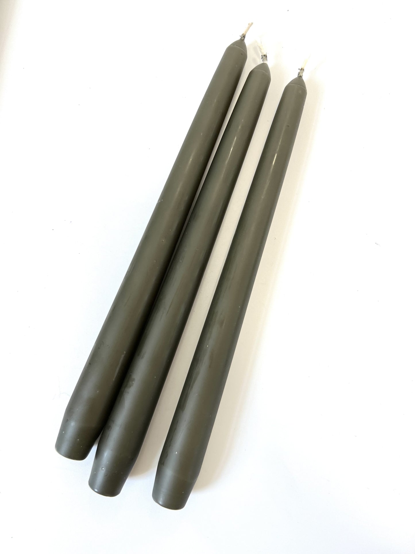 Licorice Venetian Tapered Candle - 250mm