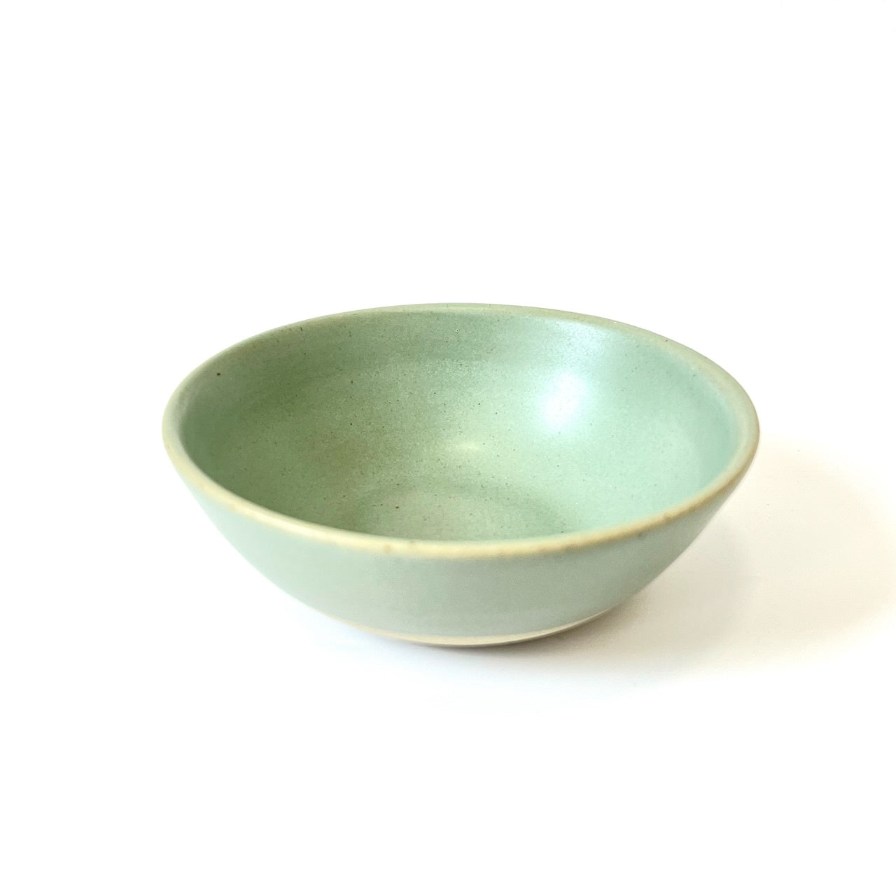 Handmade Ceramic Snack Bowl - Green