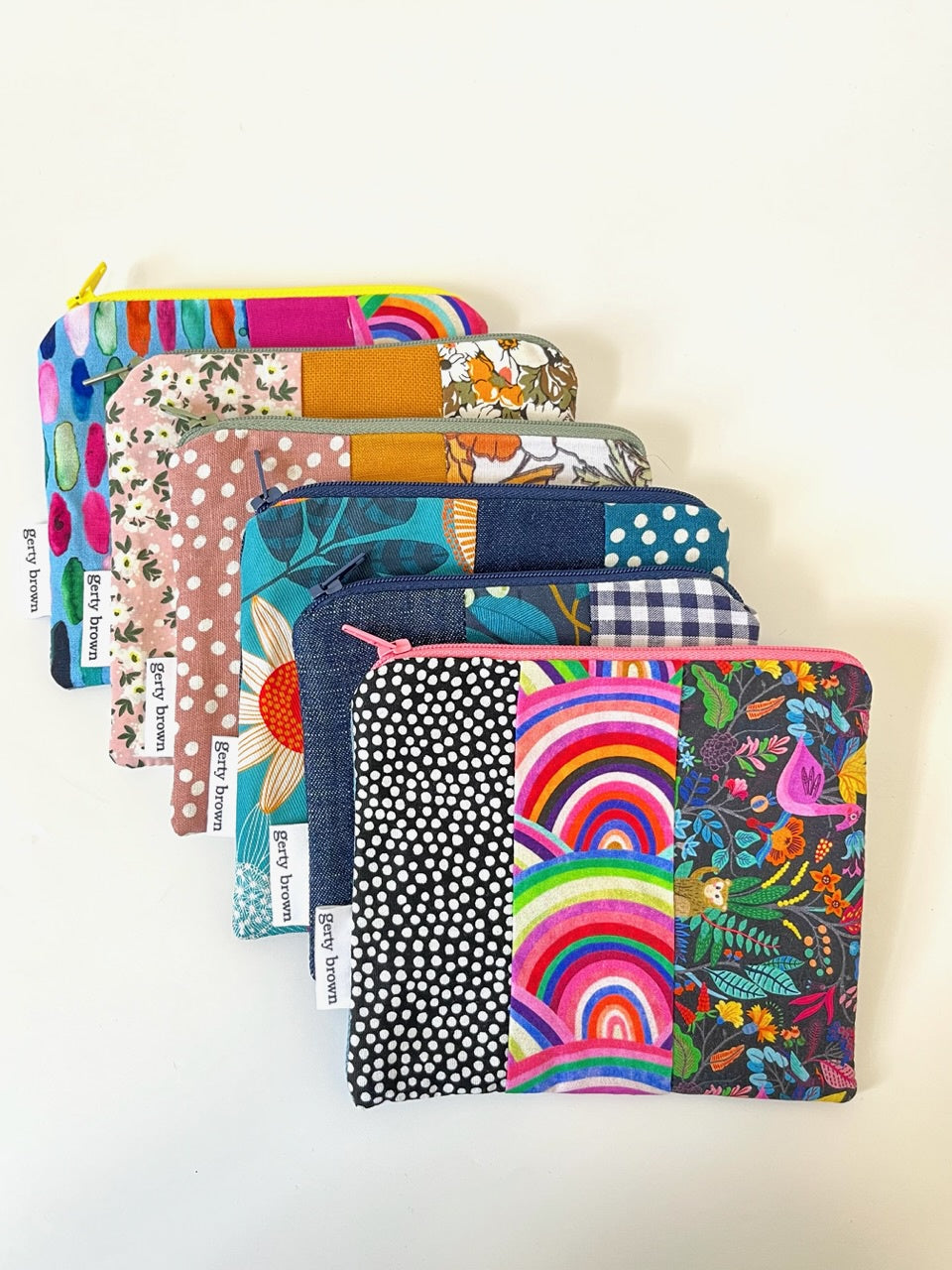 Fabric Mini Zip Purse - Assorted