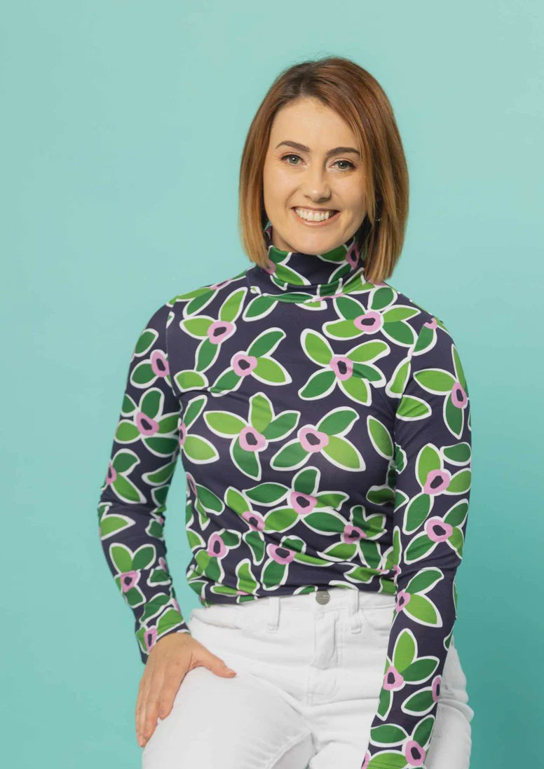 Roller Turtleneck Top - FloraNova