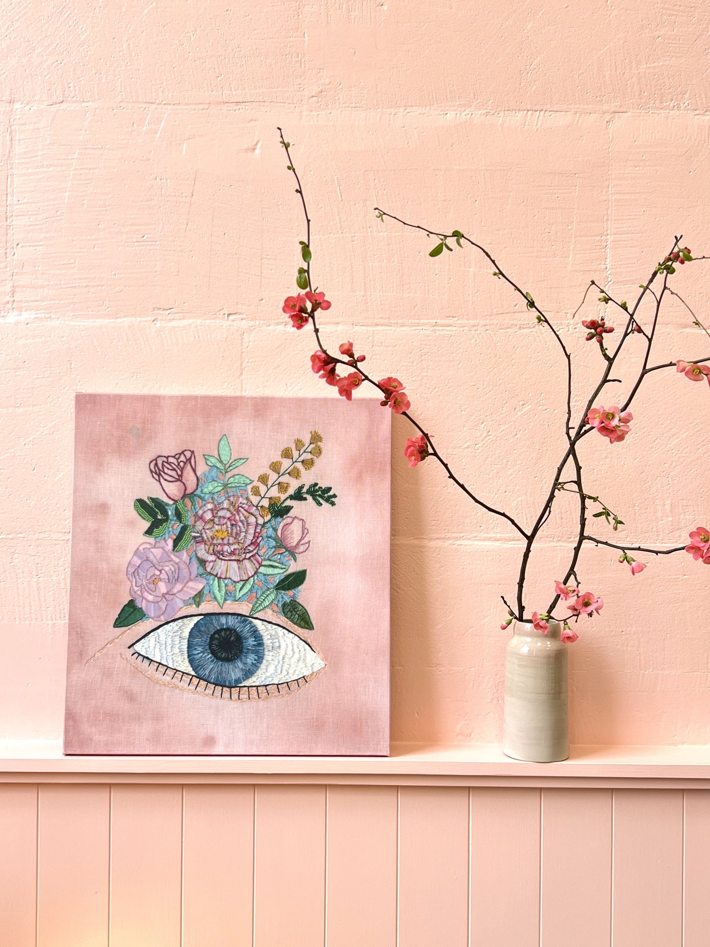"Soul Garden" Limited Edition Stretched Canvas Print - 45 x 50cm