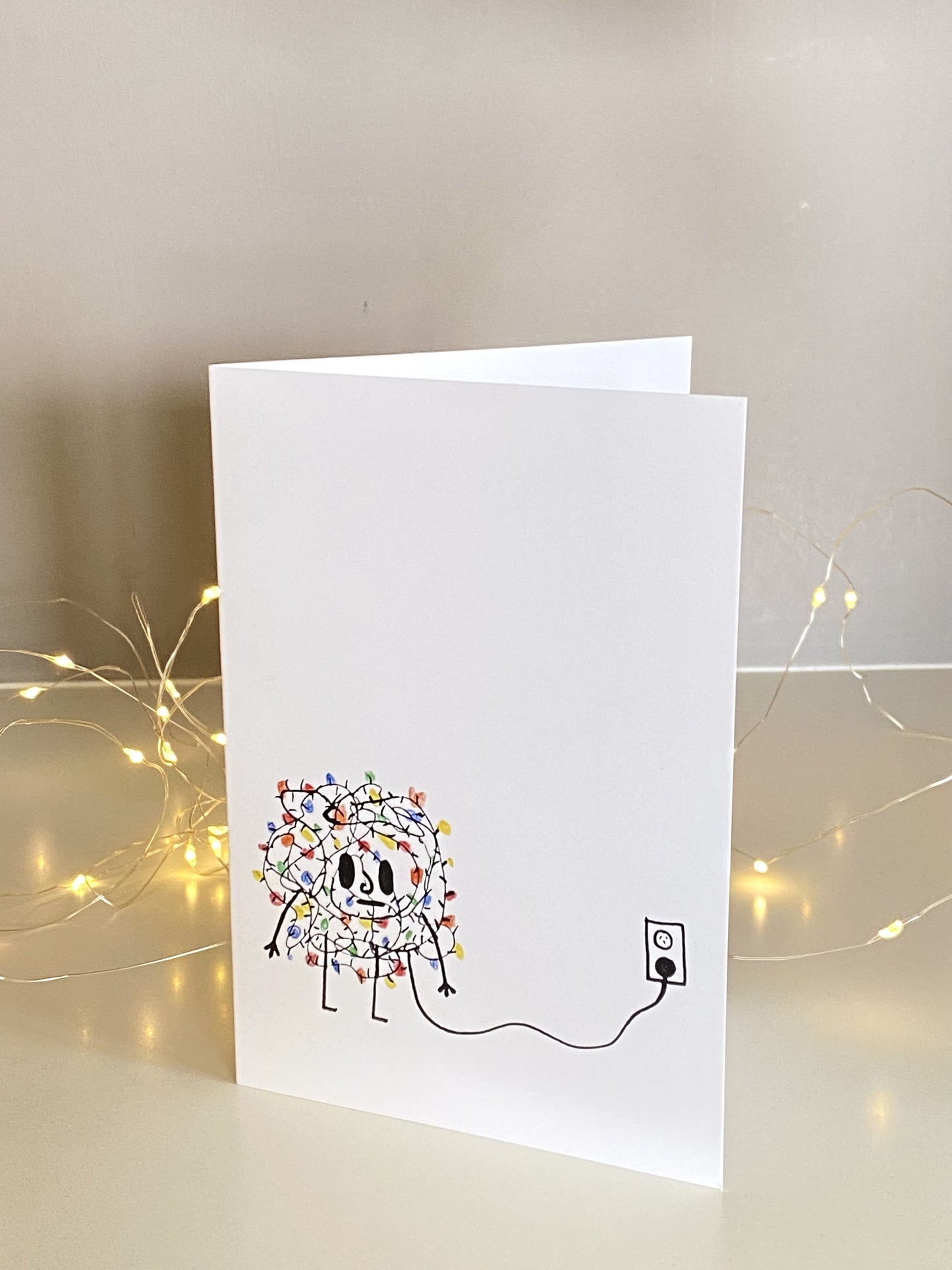 'Festive Tangle' - Illustrated Card by Jemimadidit