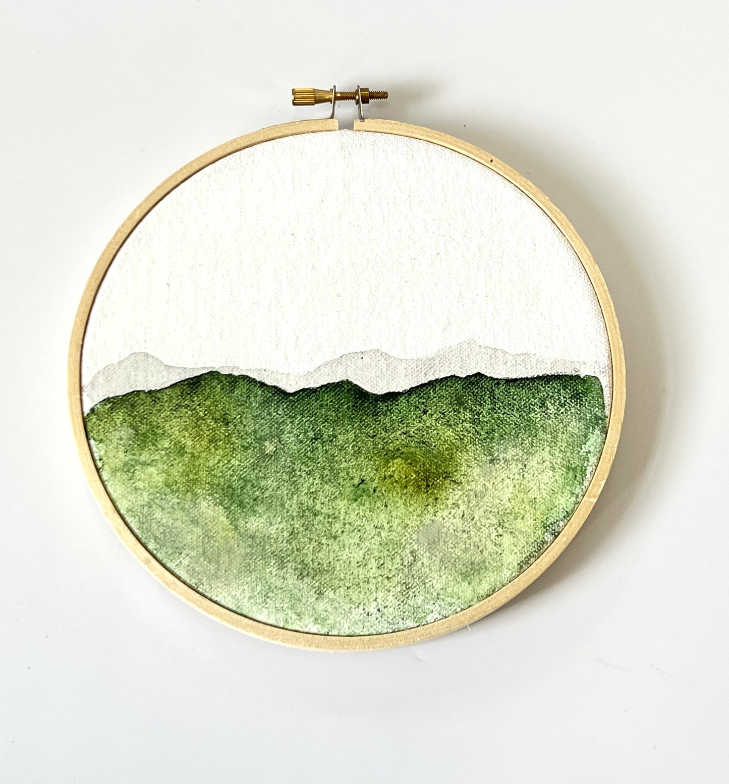 Landscape, Round - Small - "Traverse #3"