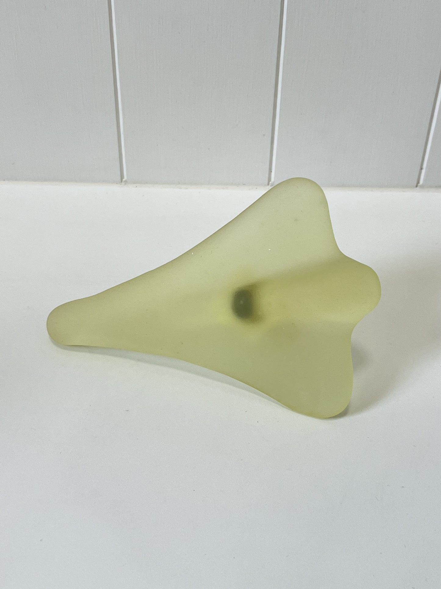 "Jumbo Jetplane" in Glass - Citrine