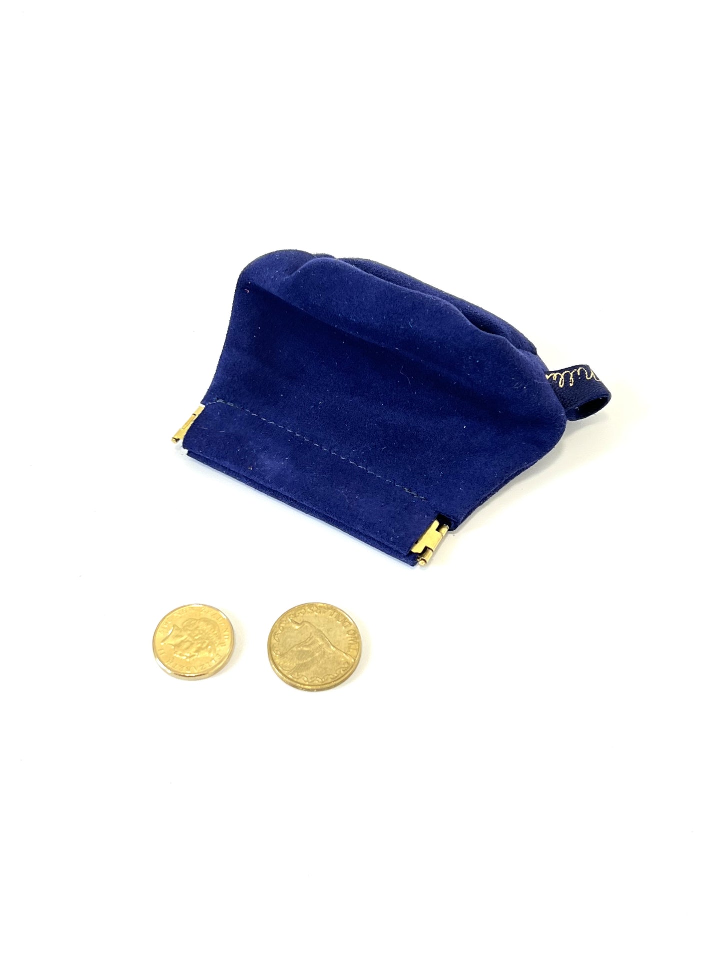 Magnetic Snap Pouch - Mega - Ink Suede