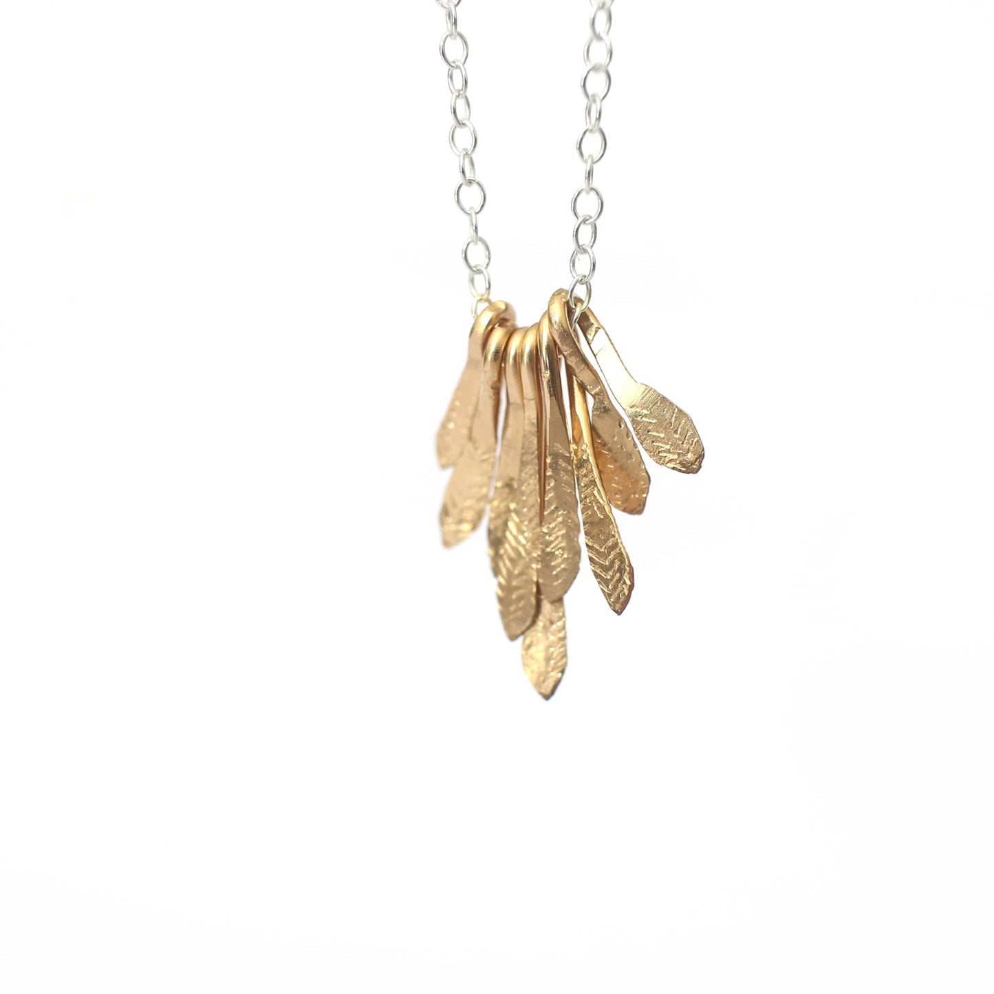 Flutter Necklace - Gold